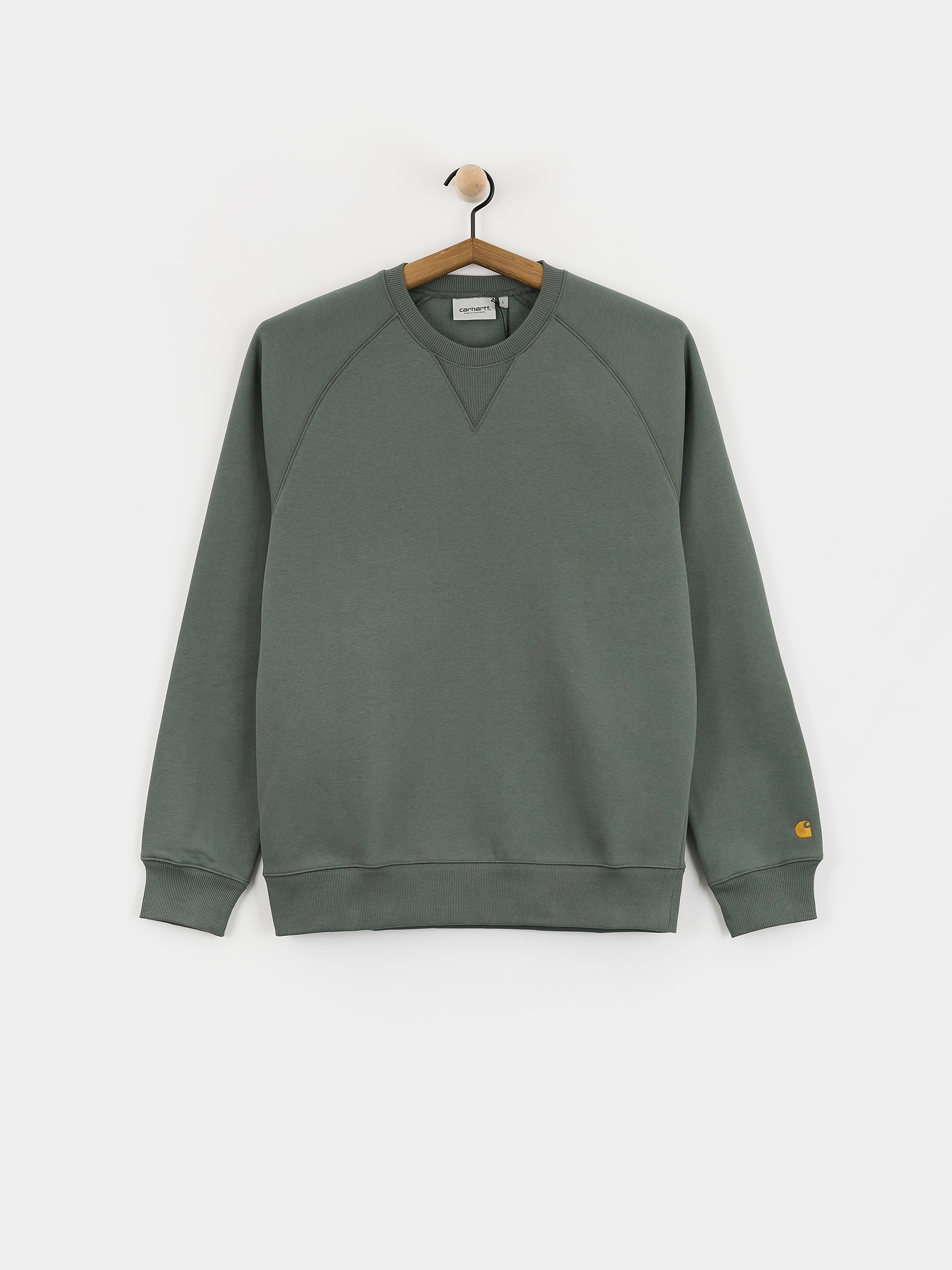 Carhartt WIP Sweatshirt Chase (velvet green/gold)