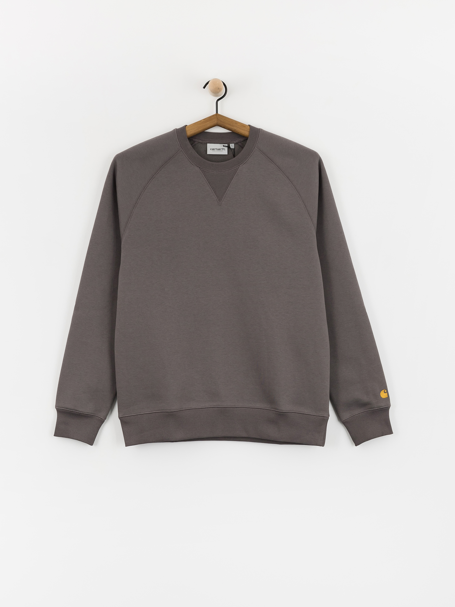 Carhartt WIP Sweatshirt Chase (porphyry/gold)