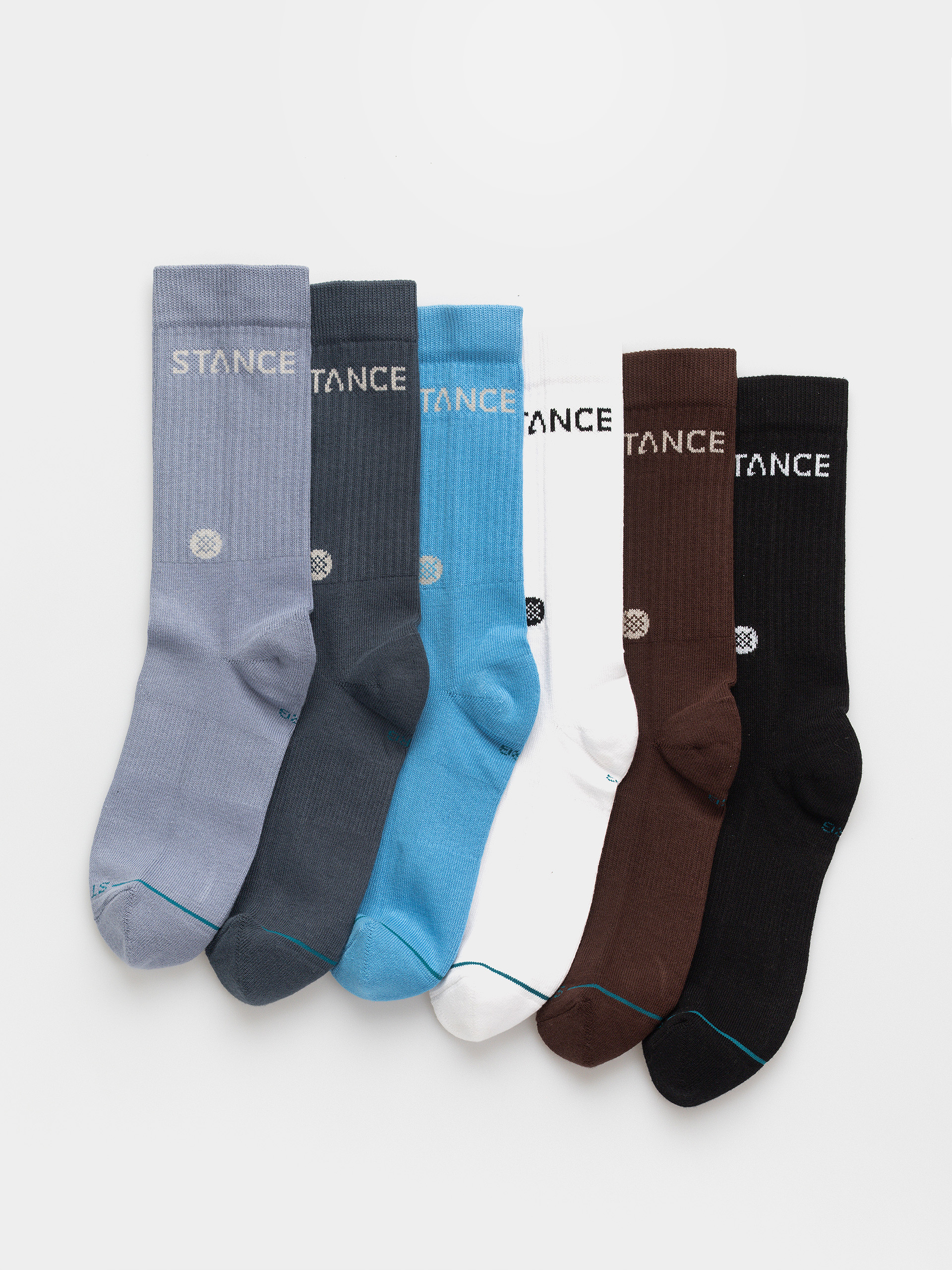 Stance Origin 6 Pack Crew Socken