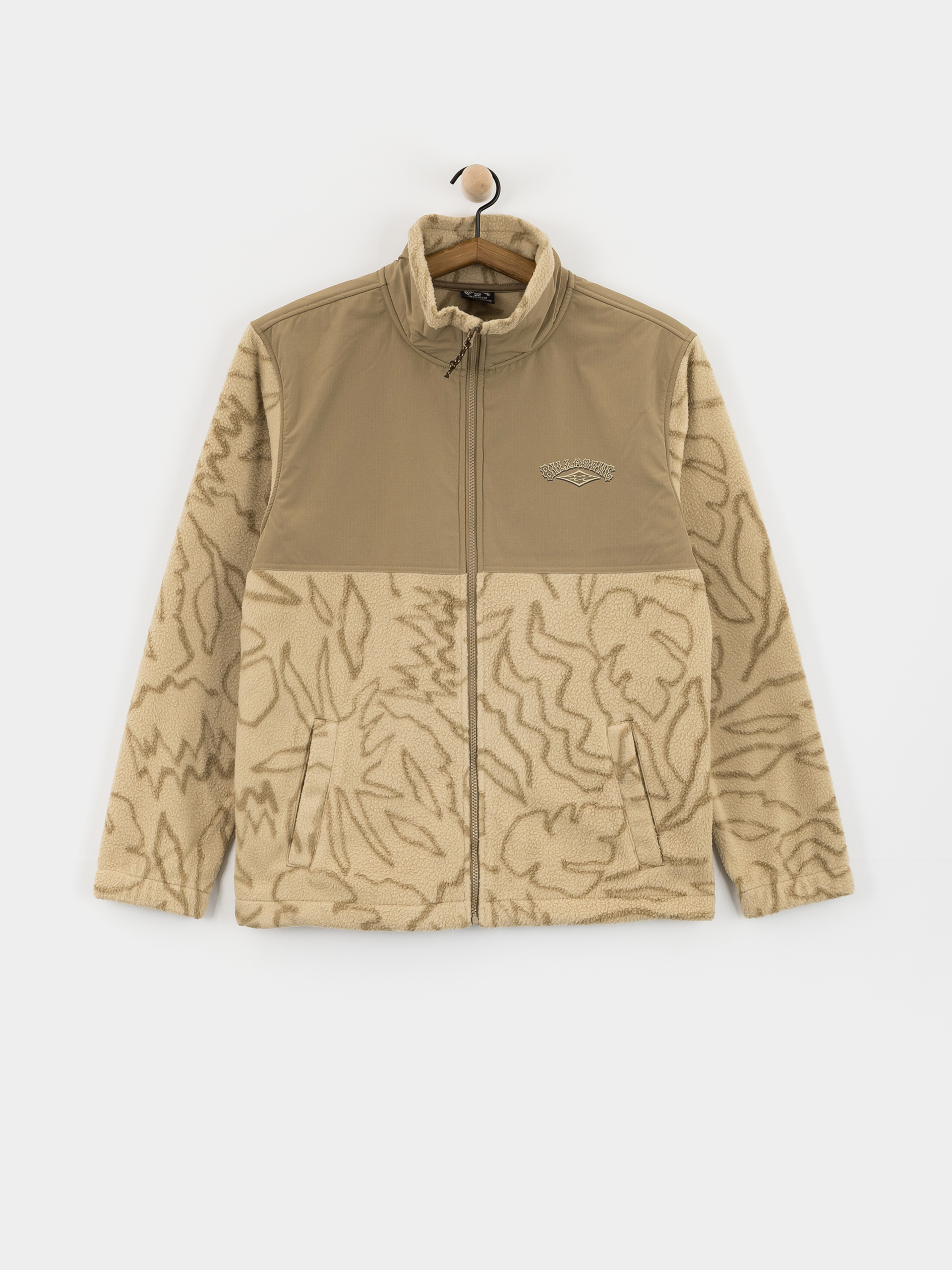Billabong Boundary Re-Issue Zip Sweatshirt (desert)