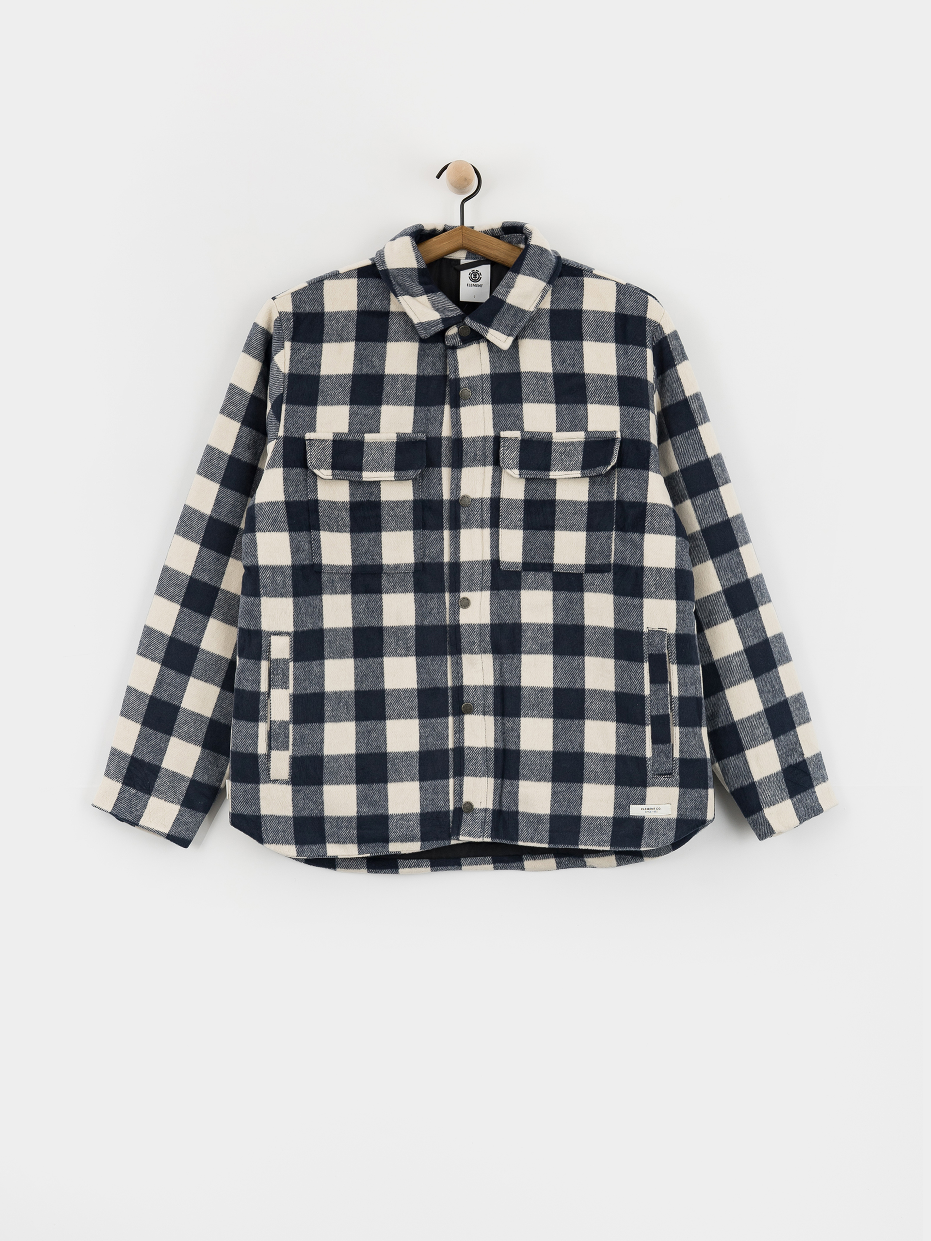 Element Lodge Check Jacket (eclipse navy buffalo check)
