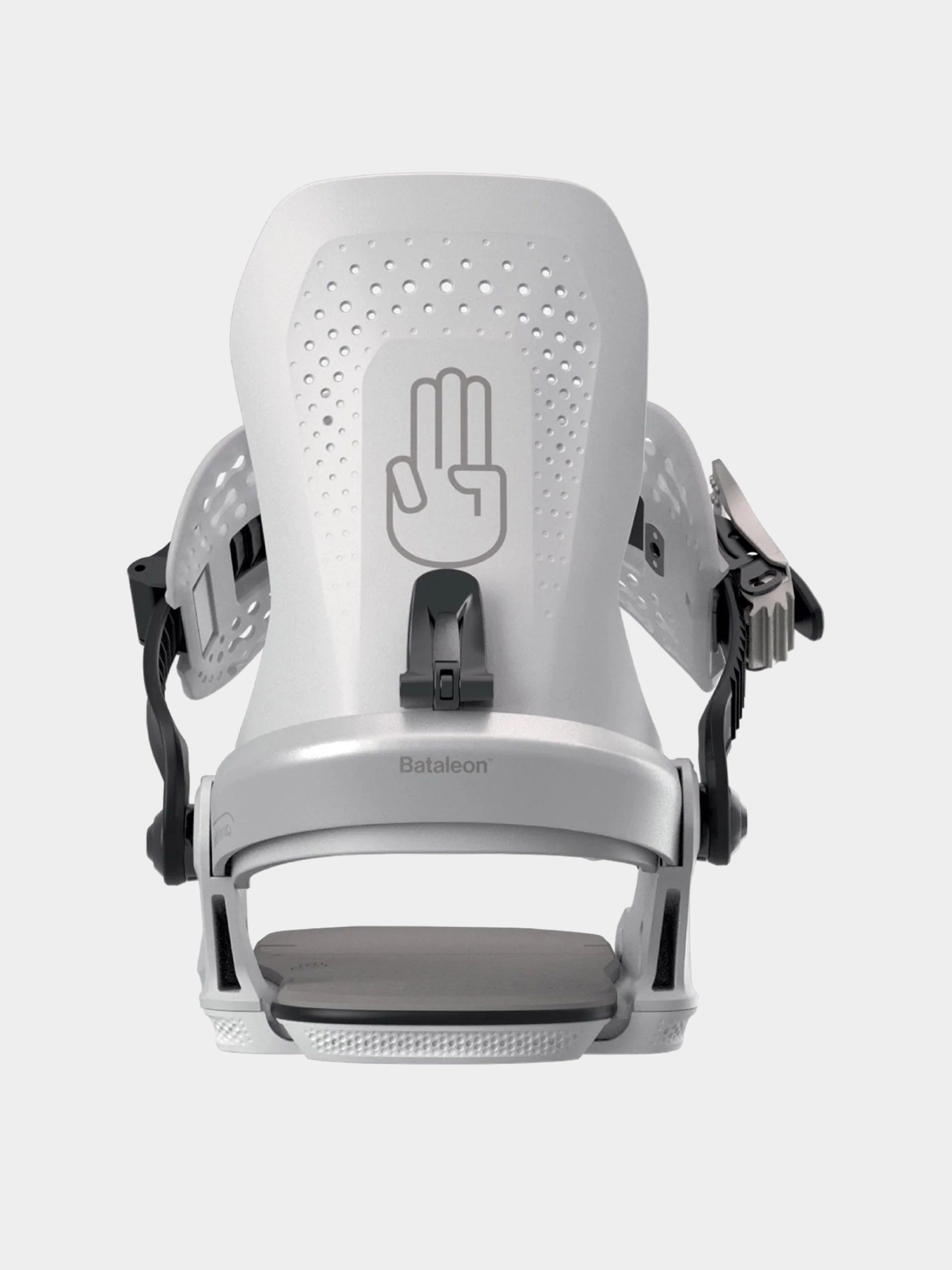 Womens Bataleon Snowboard bindings Donna HeelWrap (delorean gray)