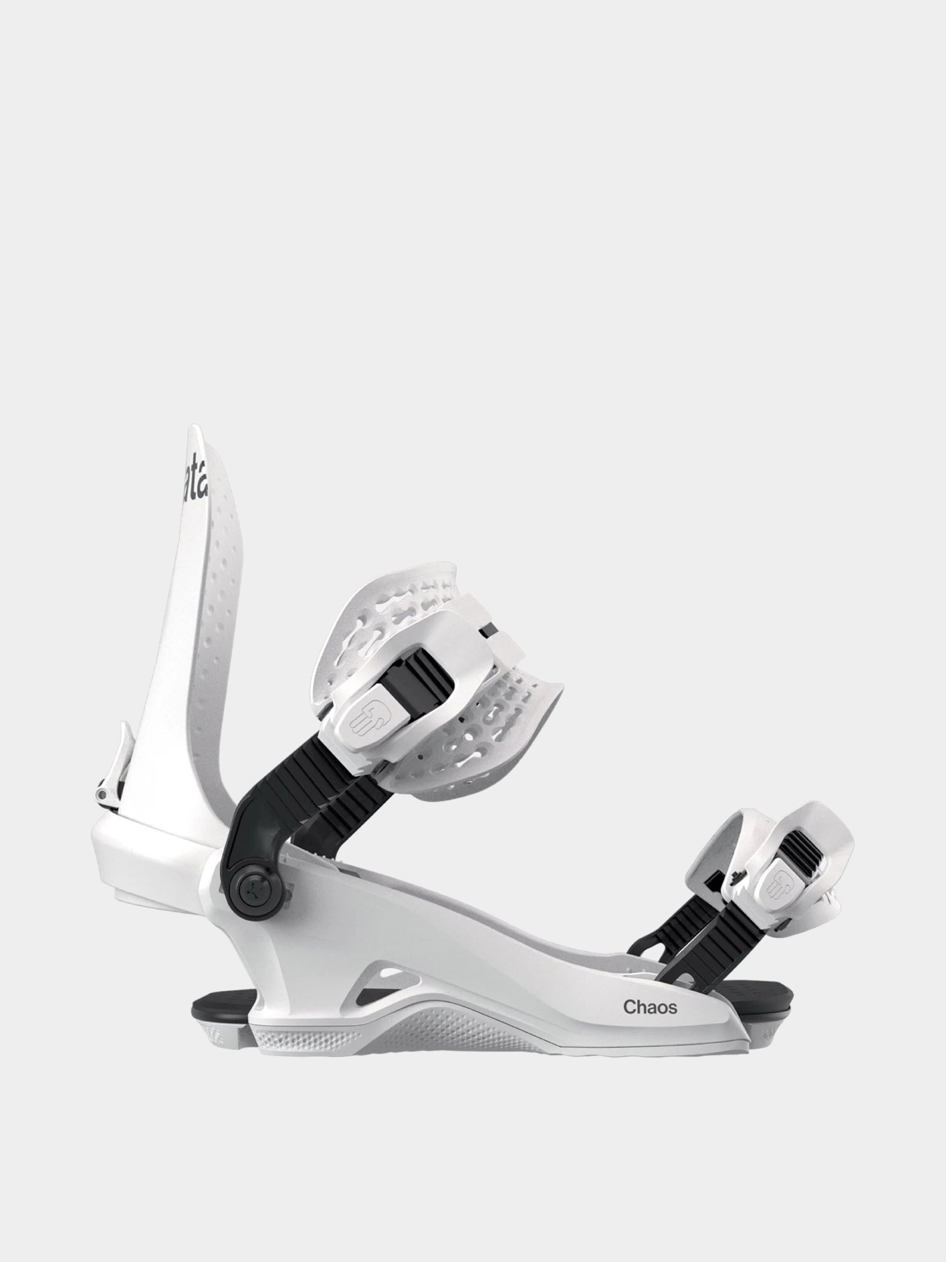 Mens Bataleon Snowboard bindings Chaos HeelWrap (white)