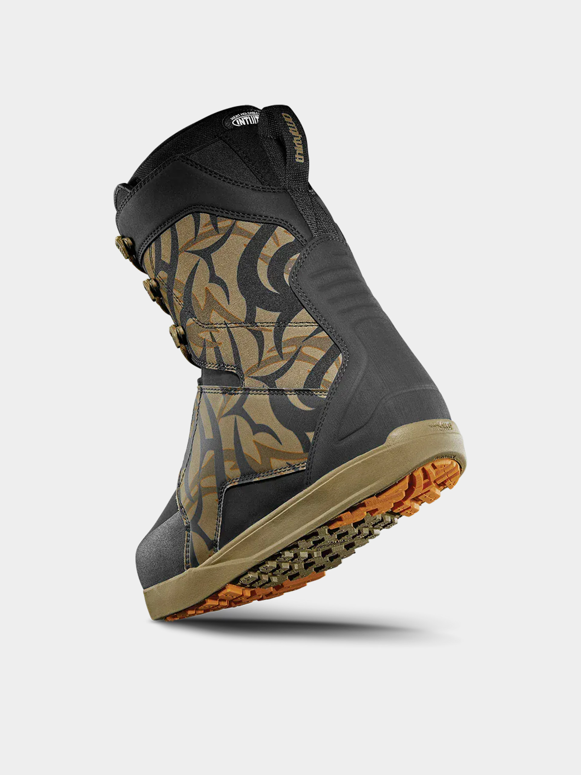 Mens ThirtyTwo Lashed Corduroy Snowboard boots (black/print)