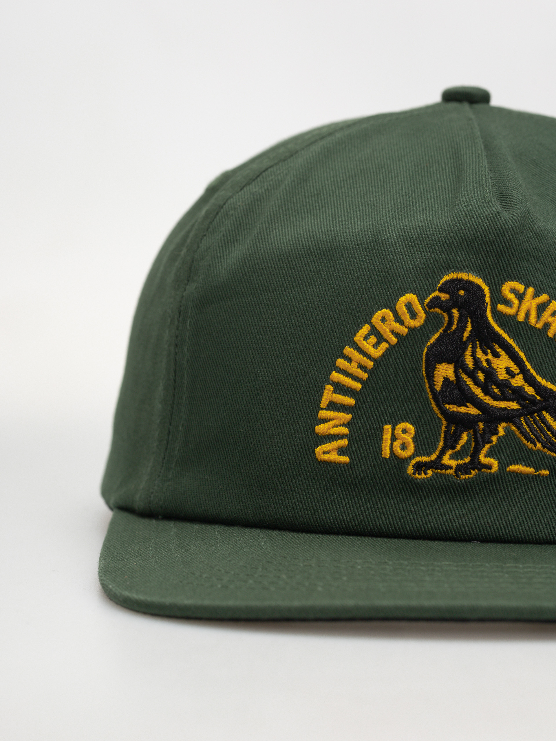 Antihero Clubhouse Cap (green/gold)