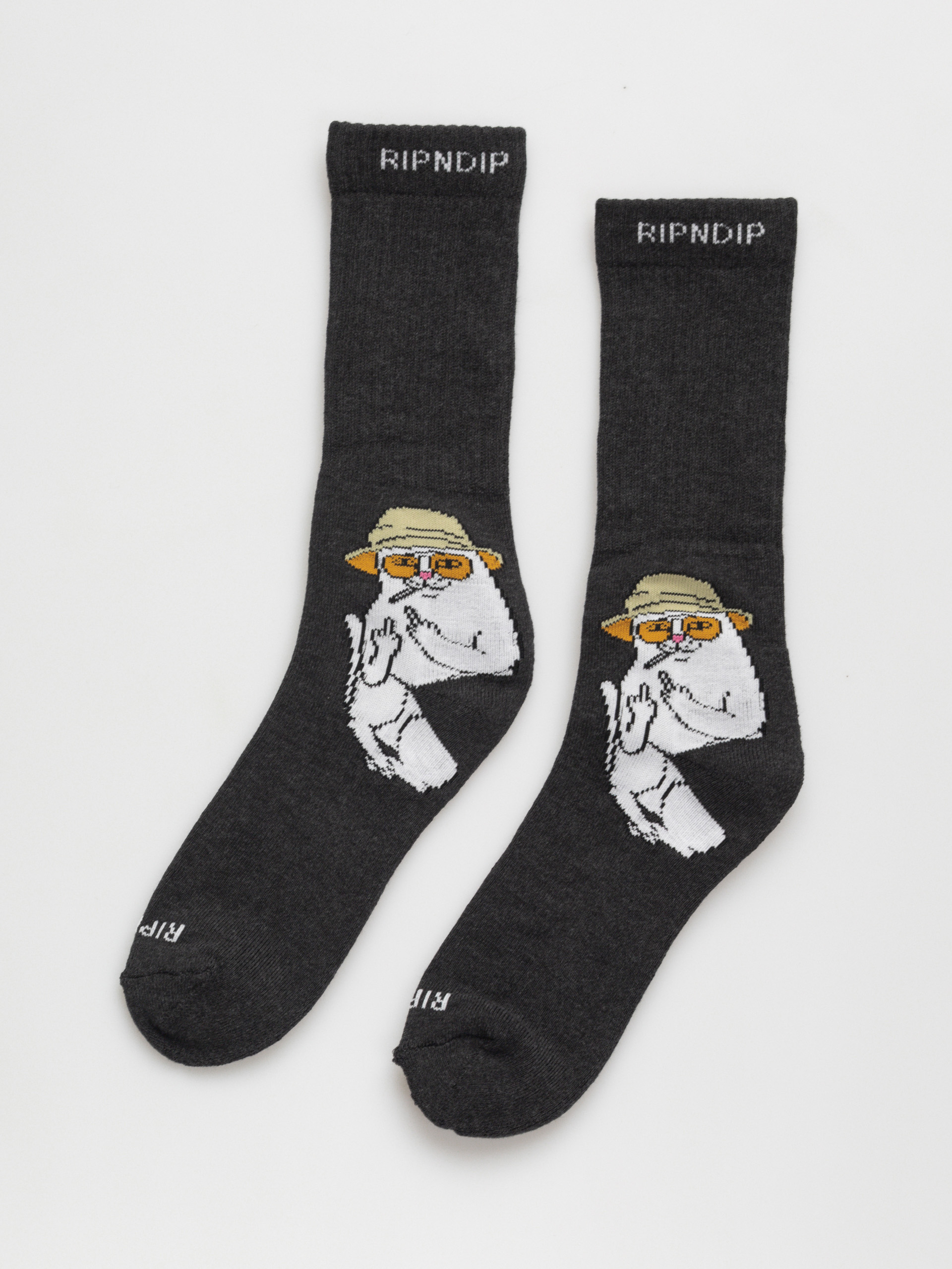 RipNDip Nermal S Thompson Socks (black heather)
