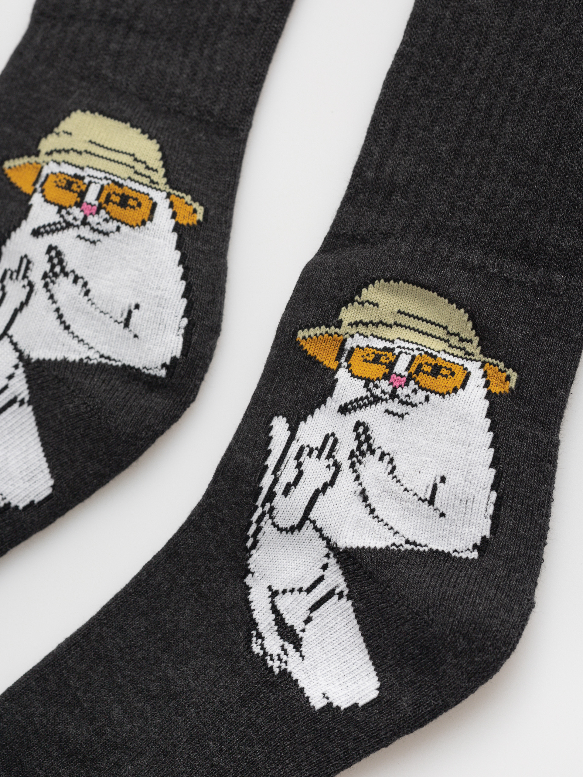 RipNDip Nermal S Thompson Socks (black heather)