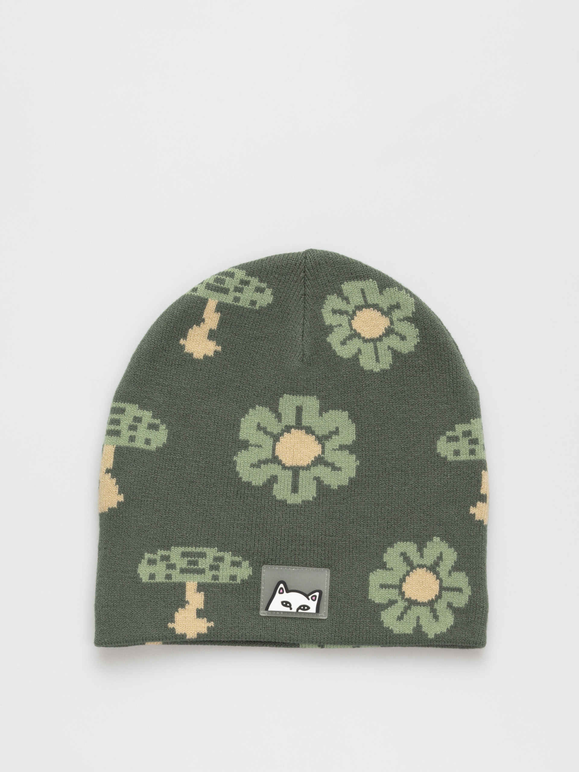 RipNDip Out Of This World Skull Beanie - green (sage green)