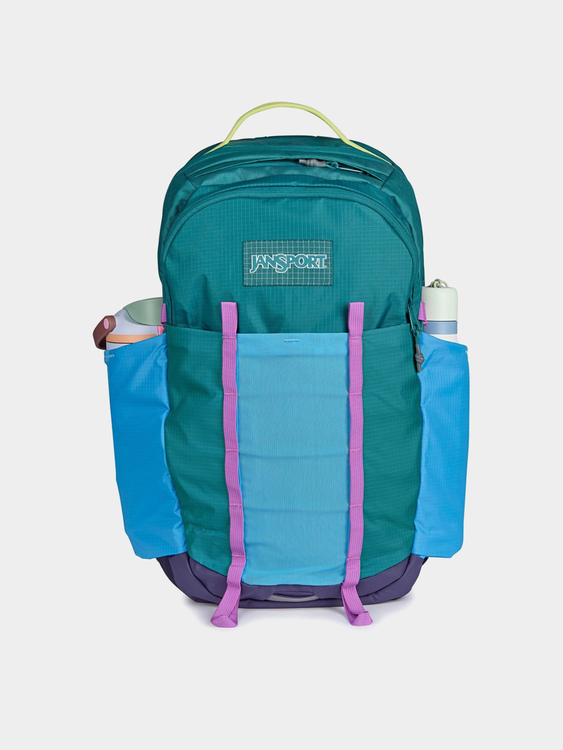 JanSport Backpack All Around Large - blue, green (emerald pool)