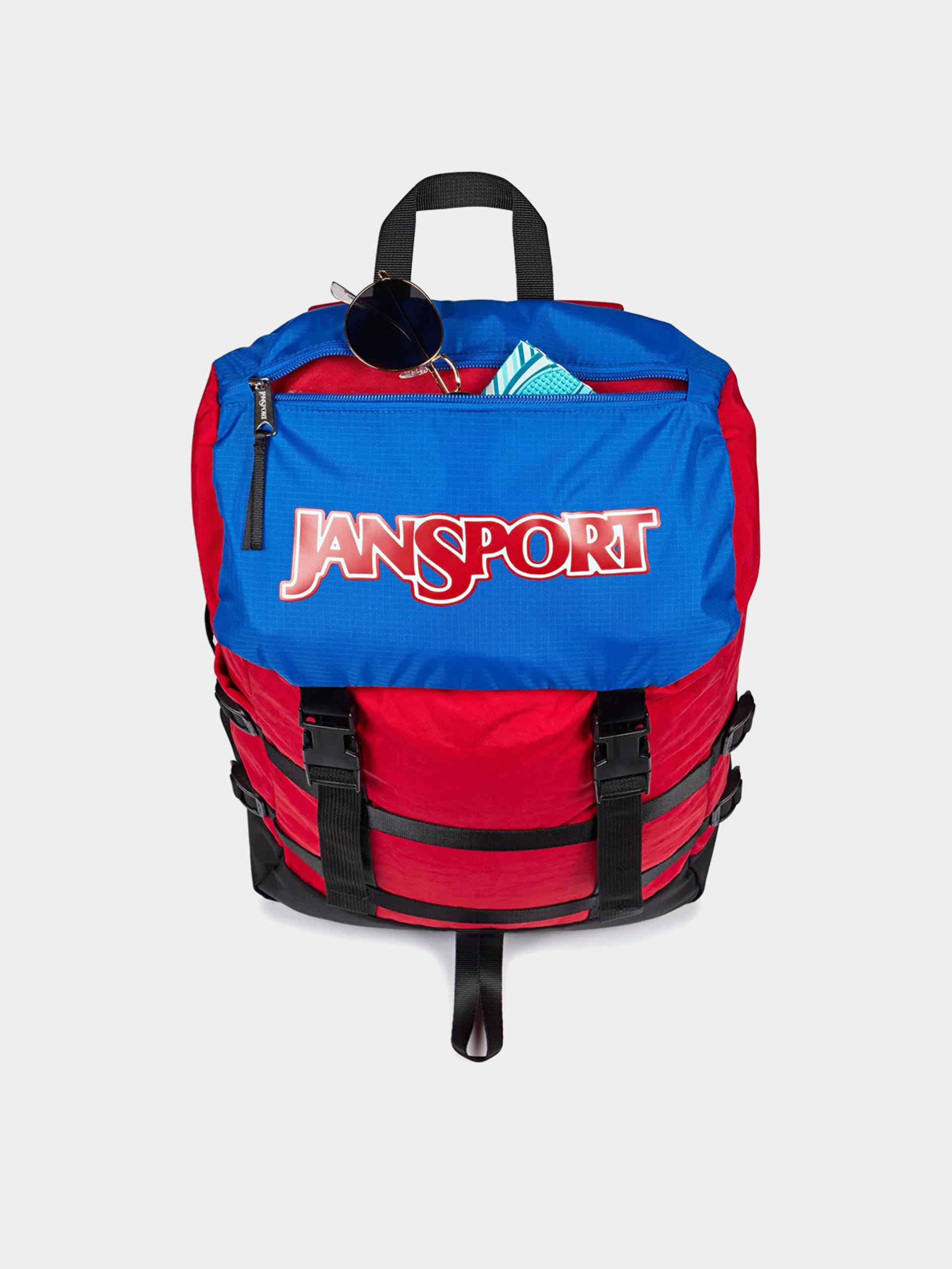 JanSport Backpack Skip (red tape)