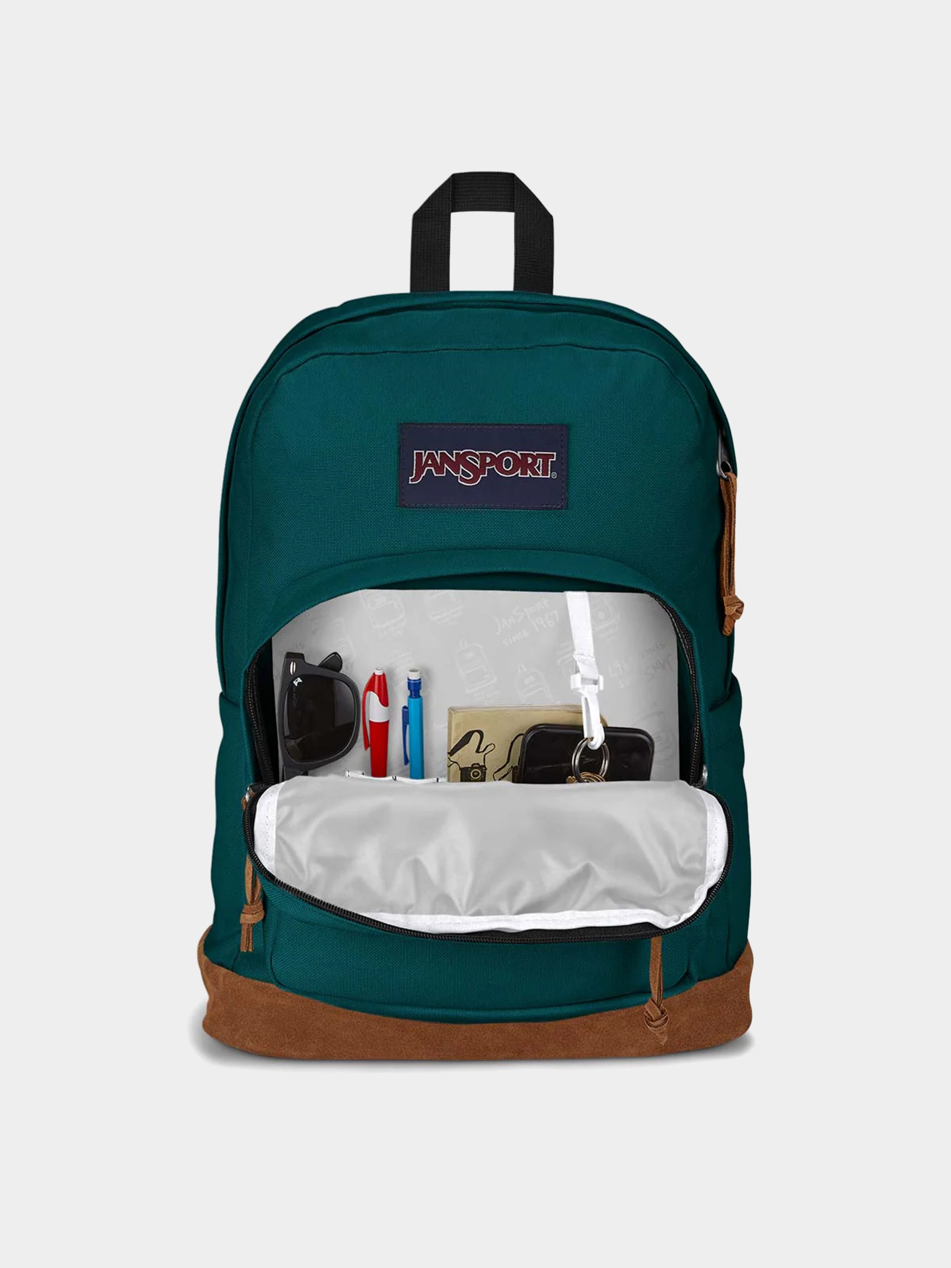 JanSport Backpack Right (deep juniper)