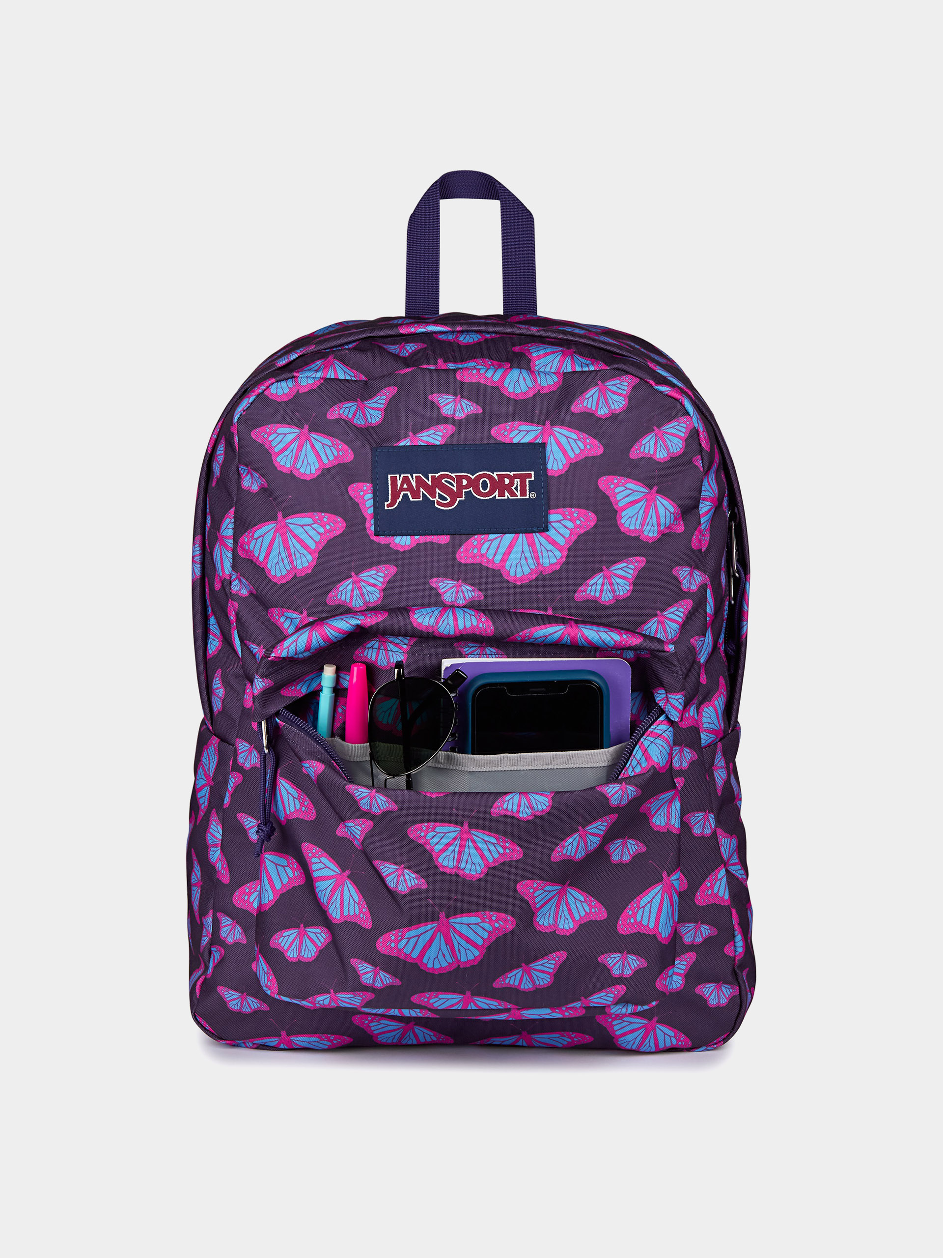 JanSport Backpack SuperBreak One (flutter by purple)