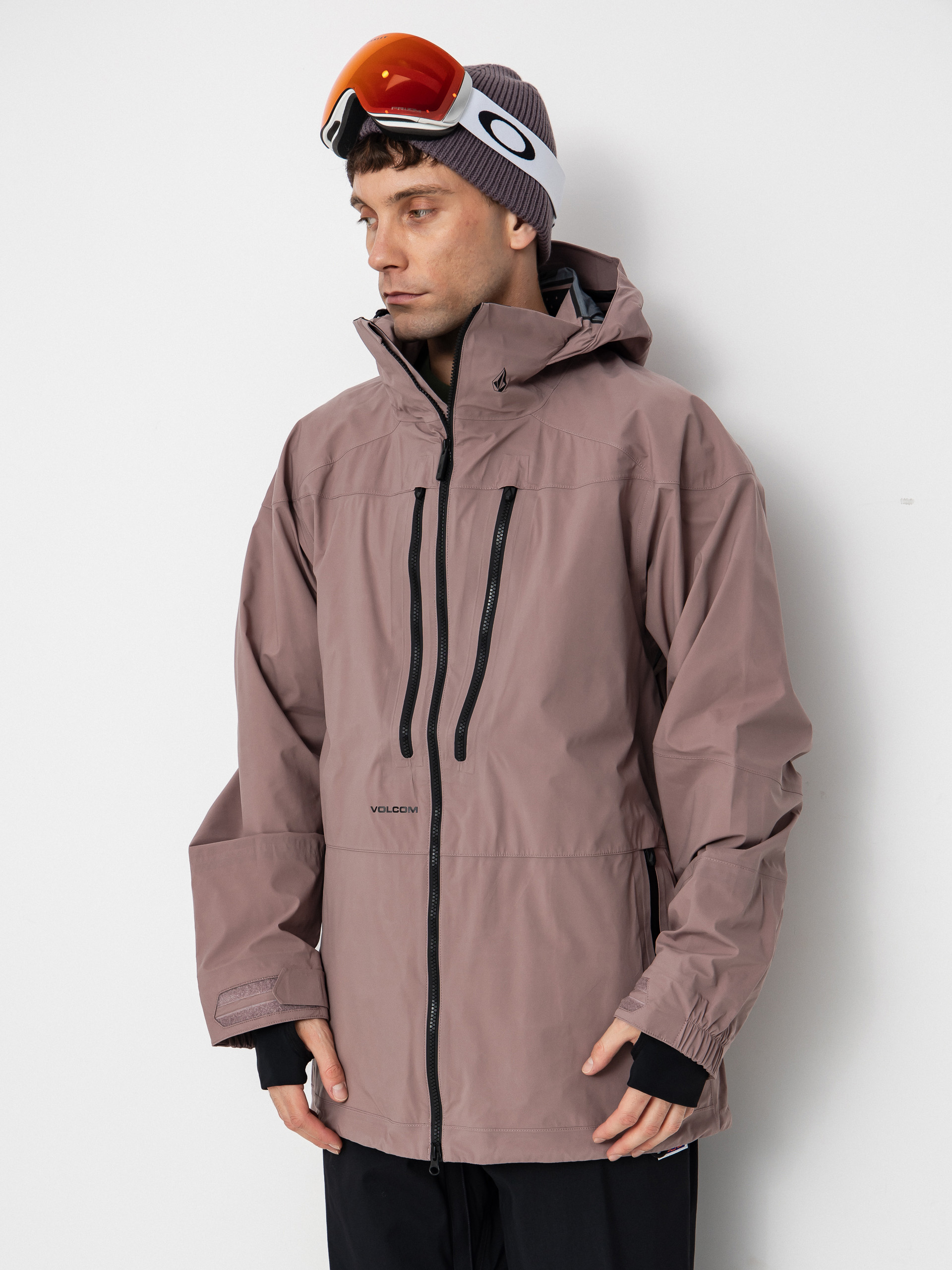 スノーボード VOLCOM GUCH JACKET Volcom Guch Stretch Gore Snowboard jacket - pink (mauve)
