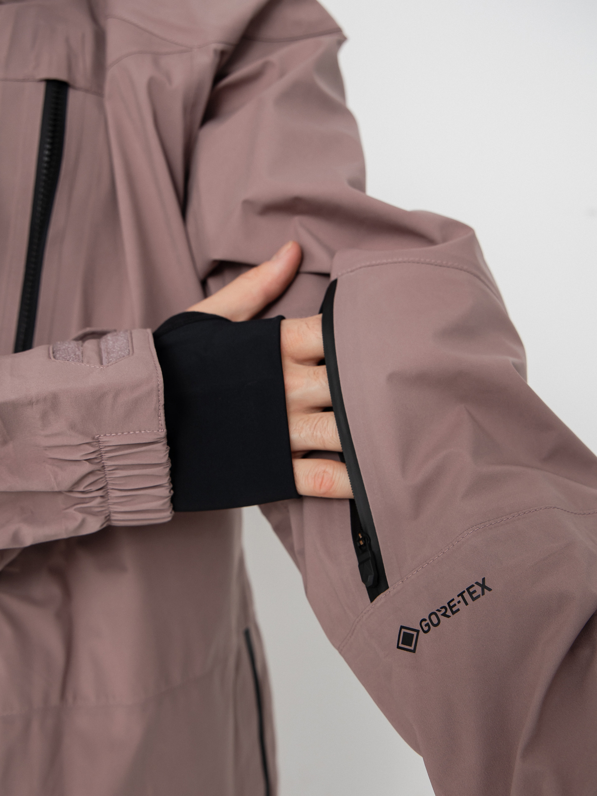 Mens Volcom Guch Stretch Gore Snowboard jacket (mauve)