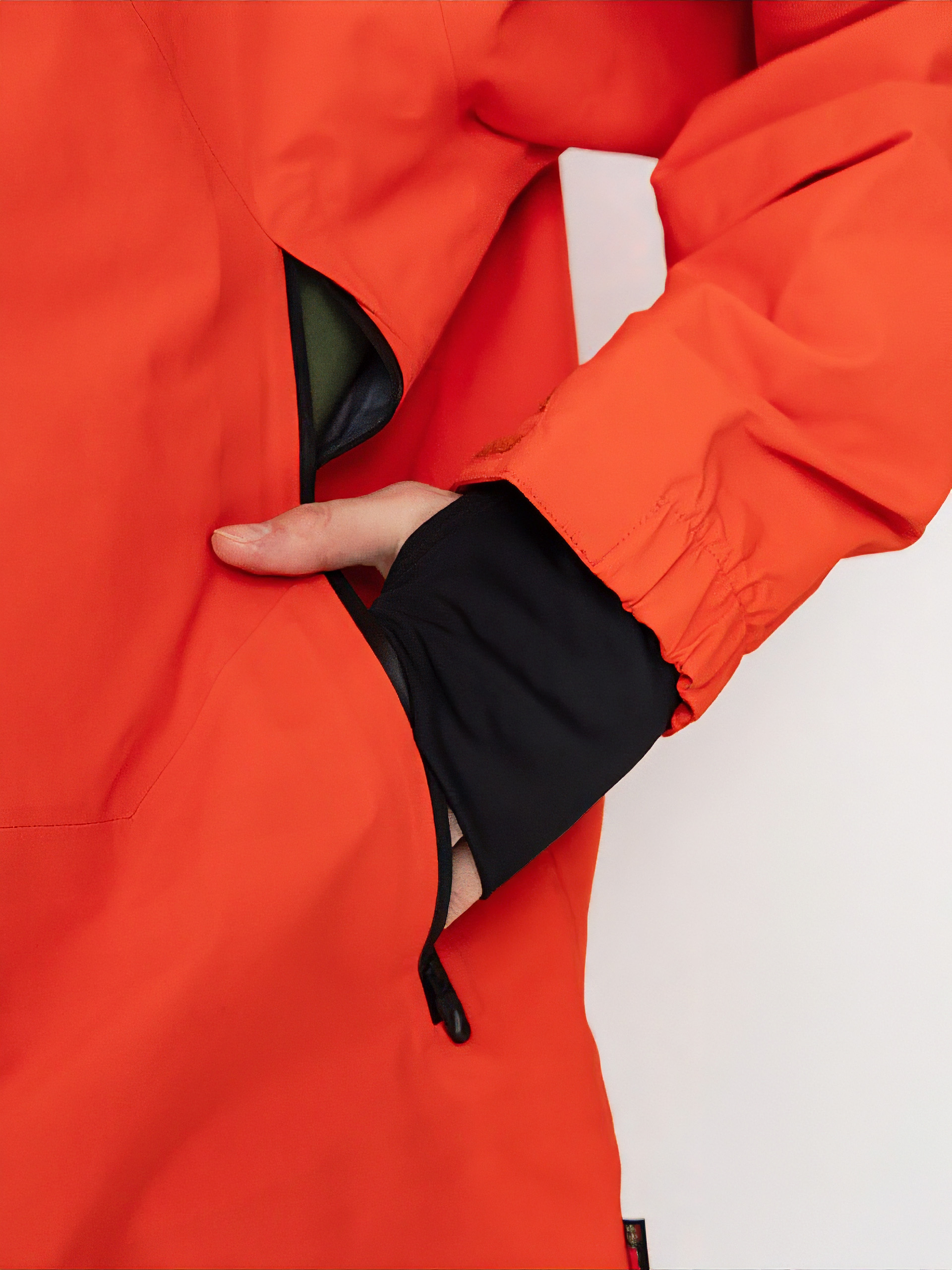 Mens Volcom Snowboard jacket Anyox Guide Gore Pro Shell (orange shock)