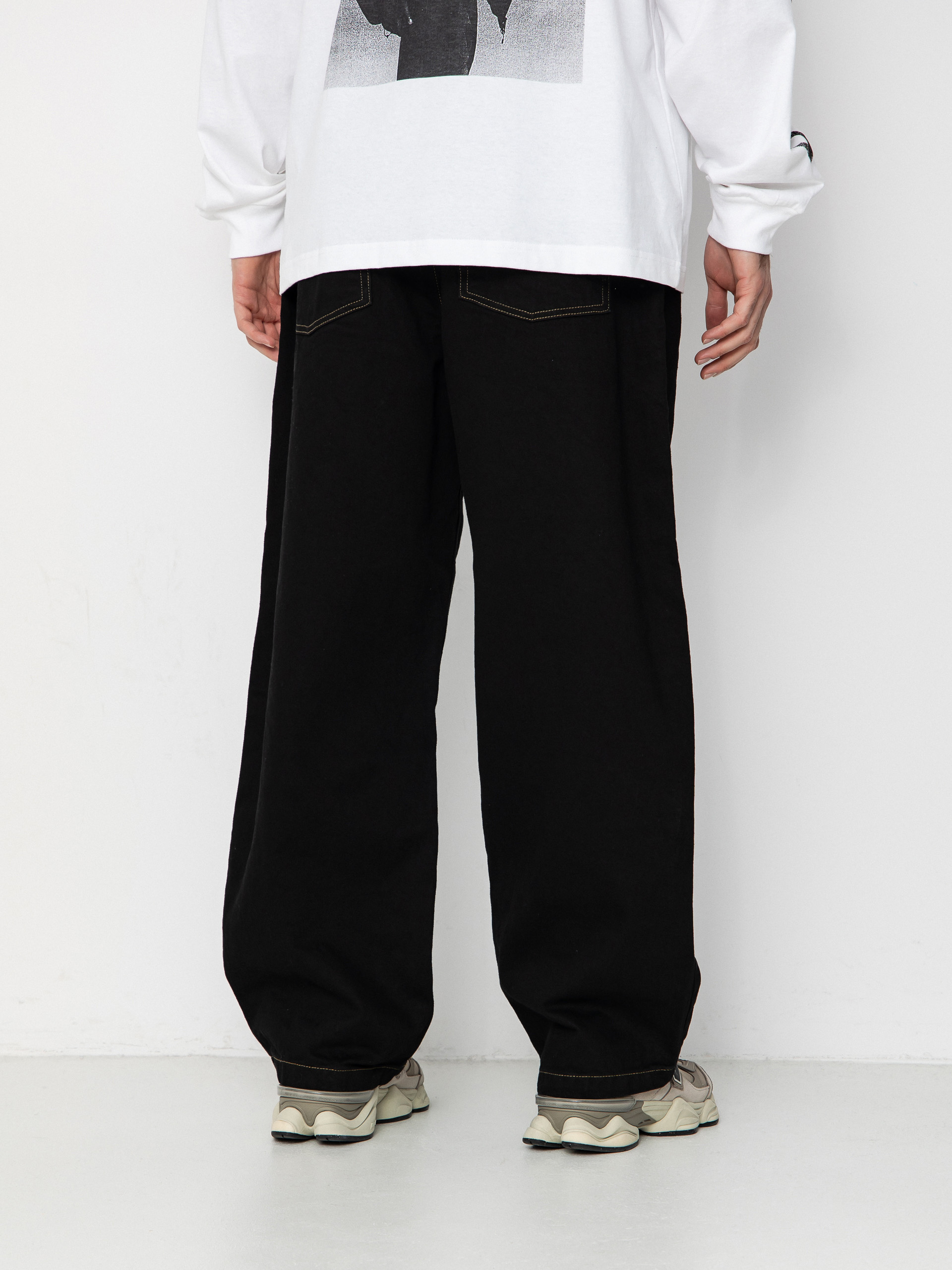 Carhartt WIP Brandon Pants - black (black rinsed)