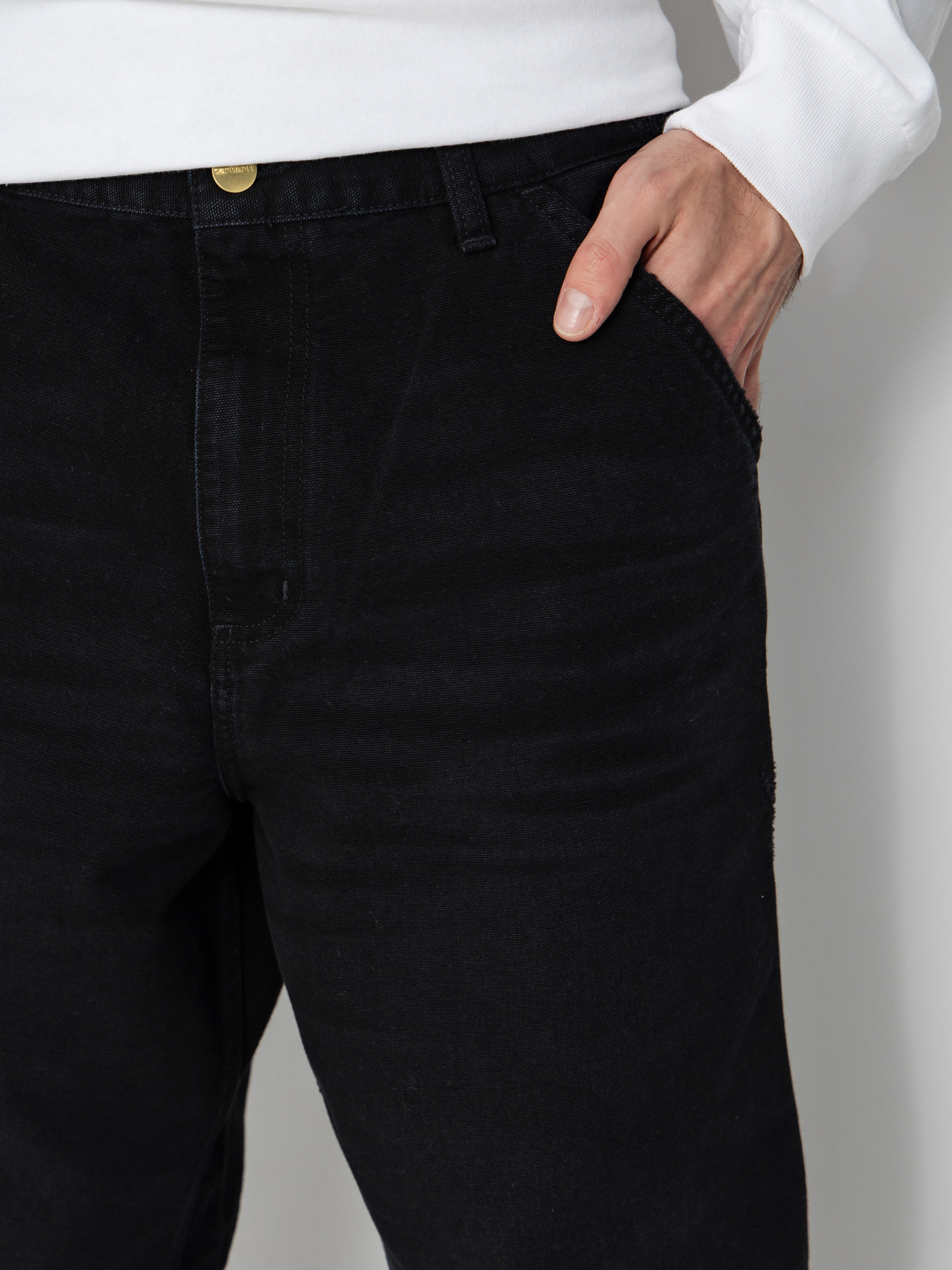 Carhartt WIP Single Knee Pants (black)