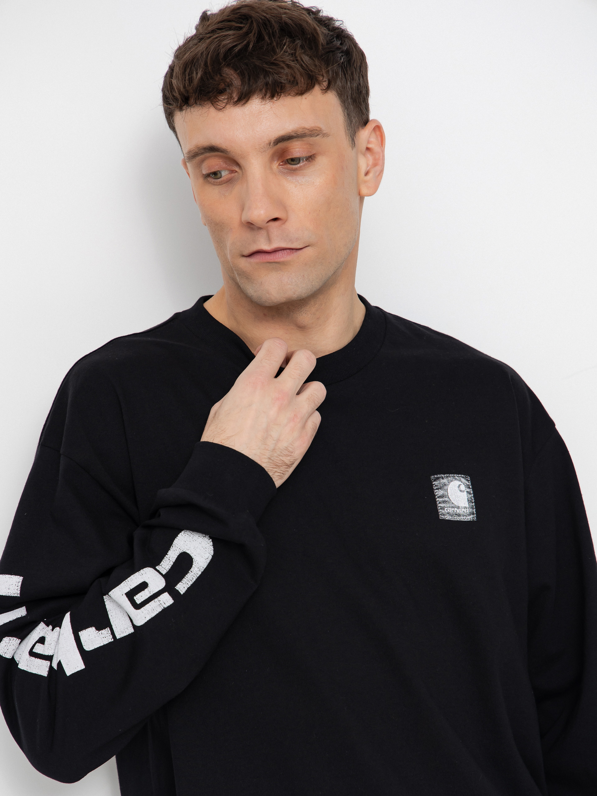 Carhartt WIP Longsleeve Archive Script (black)