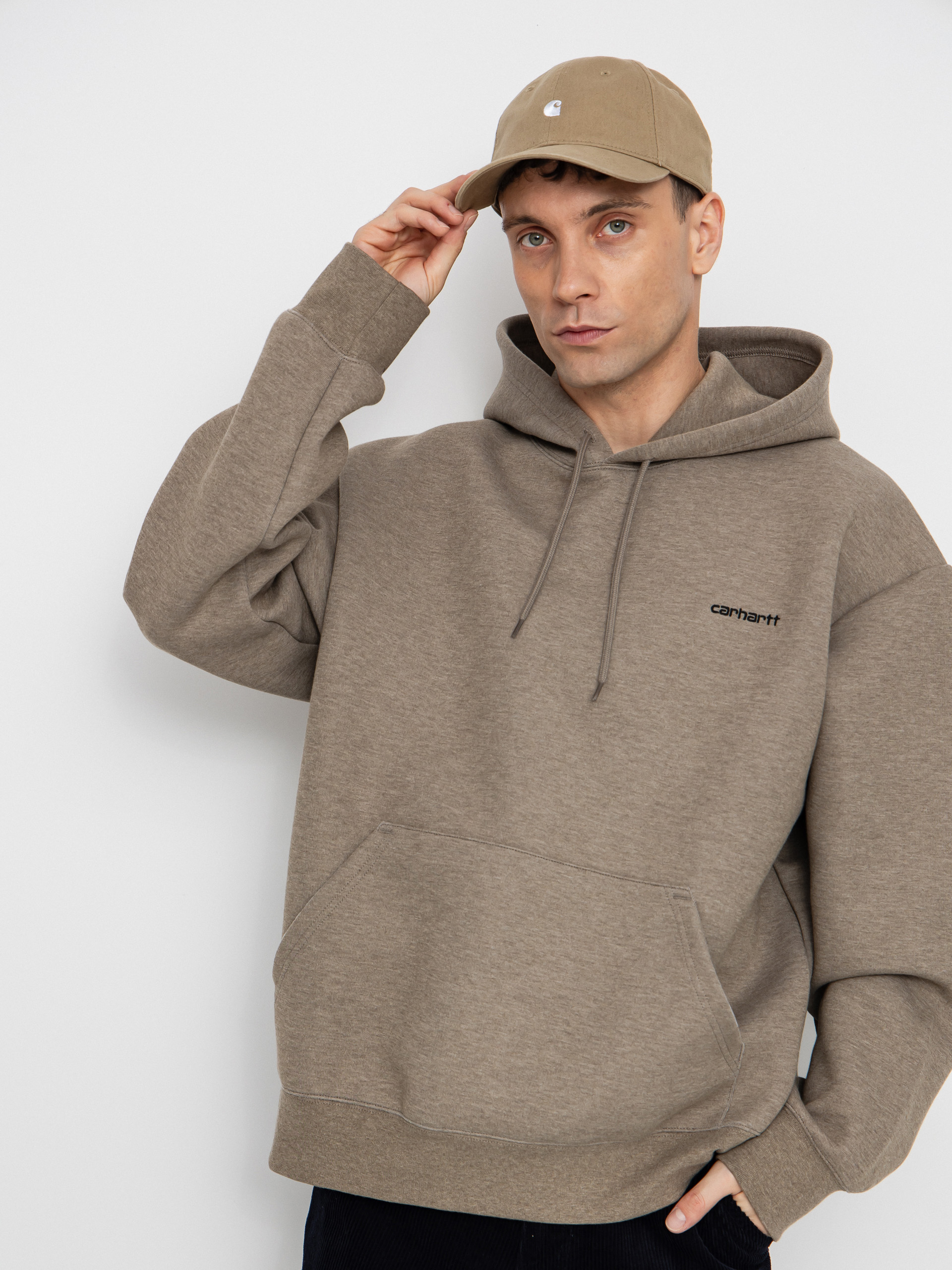 Carhartt WIP Alda HD Hoodie (brass/black)
