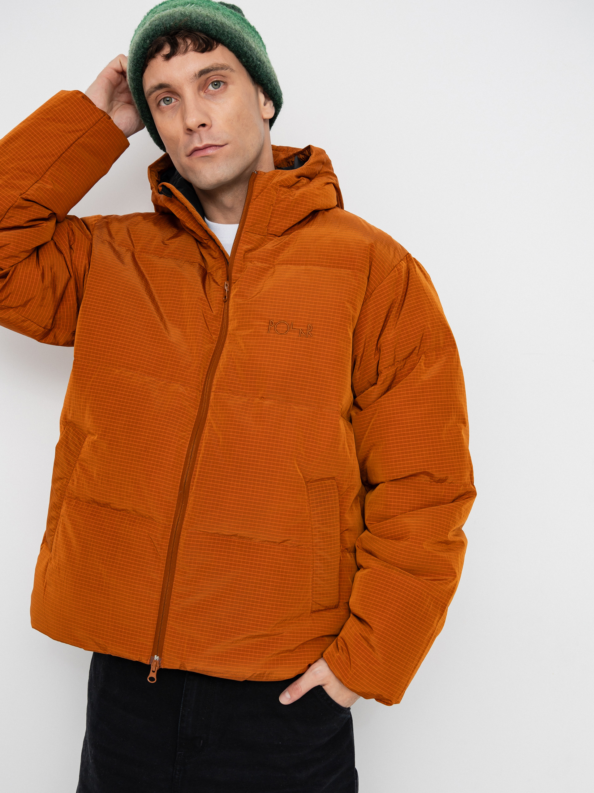 Polar Skate Soft Puffer Jacket - orange (orange)