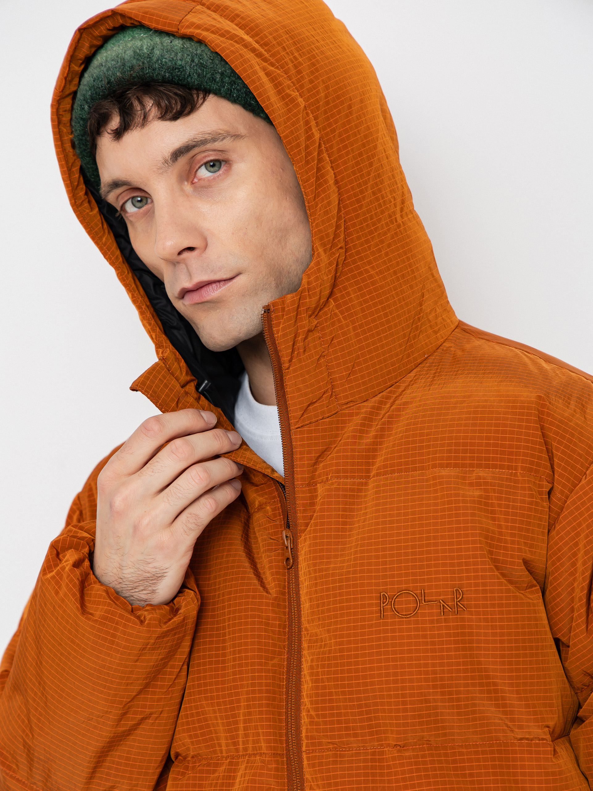 Polar Skate Soft Puffer Jacket (orange)