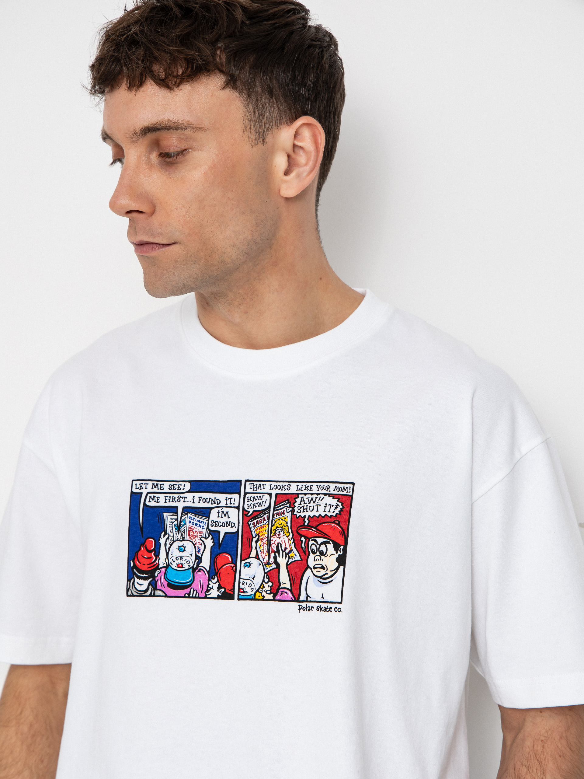 Polar Skate Shut It! T-Shirt (white)