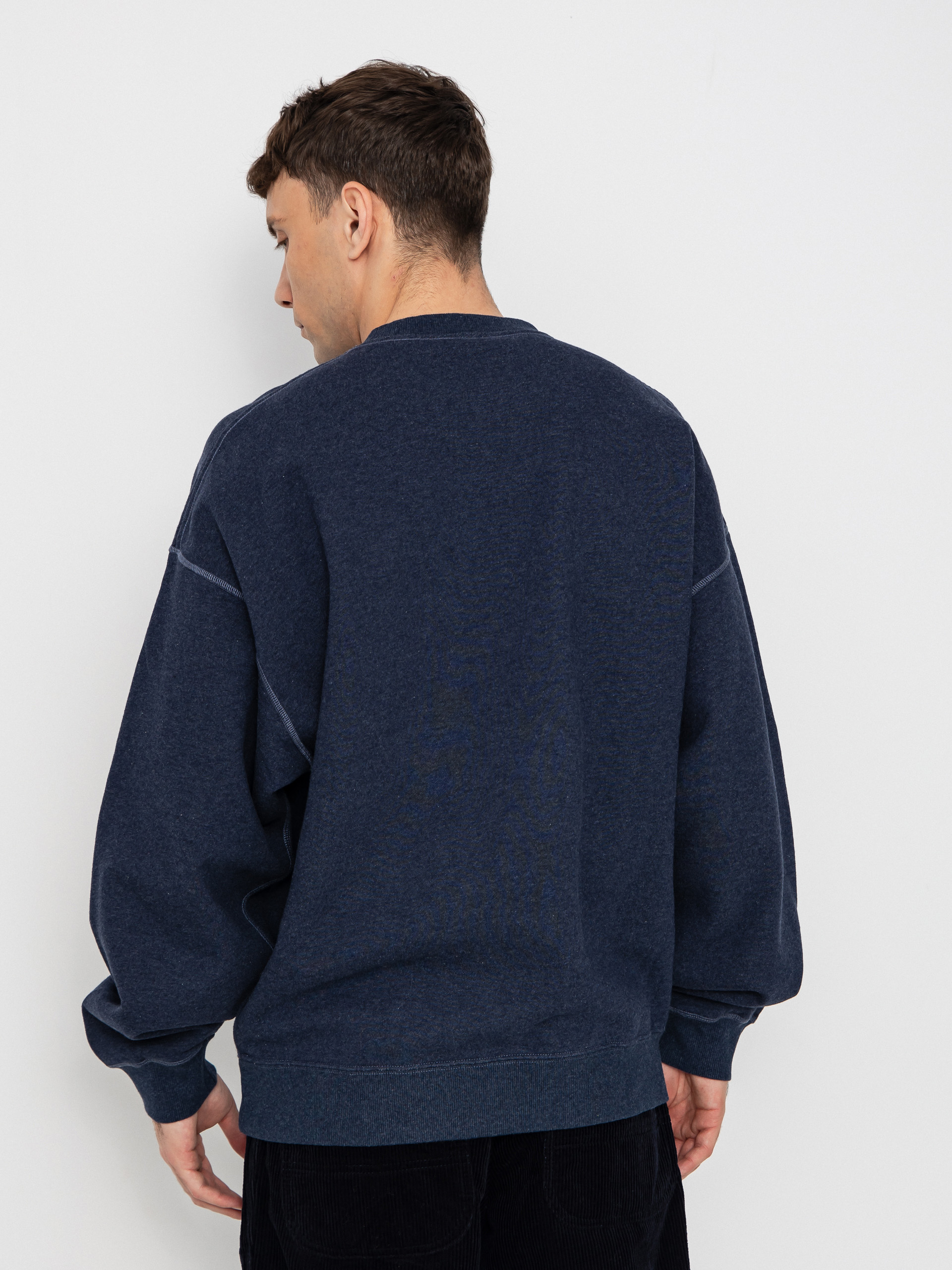 Polar Skate Sweatshirt Frankie Crewneck (navy melange)