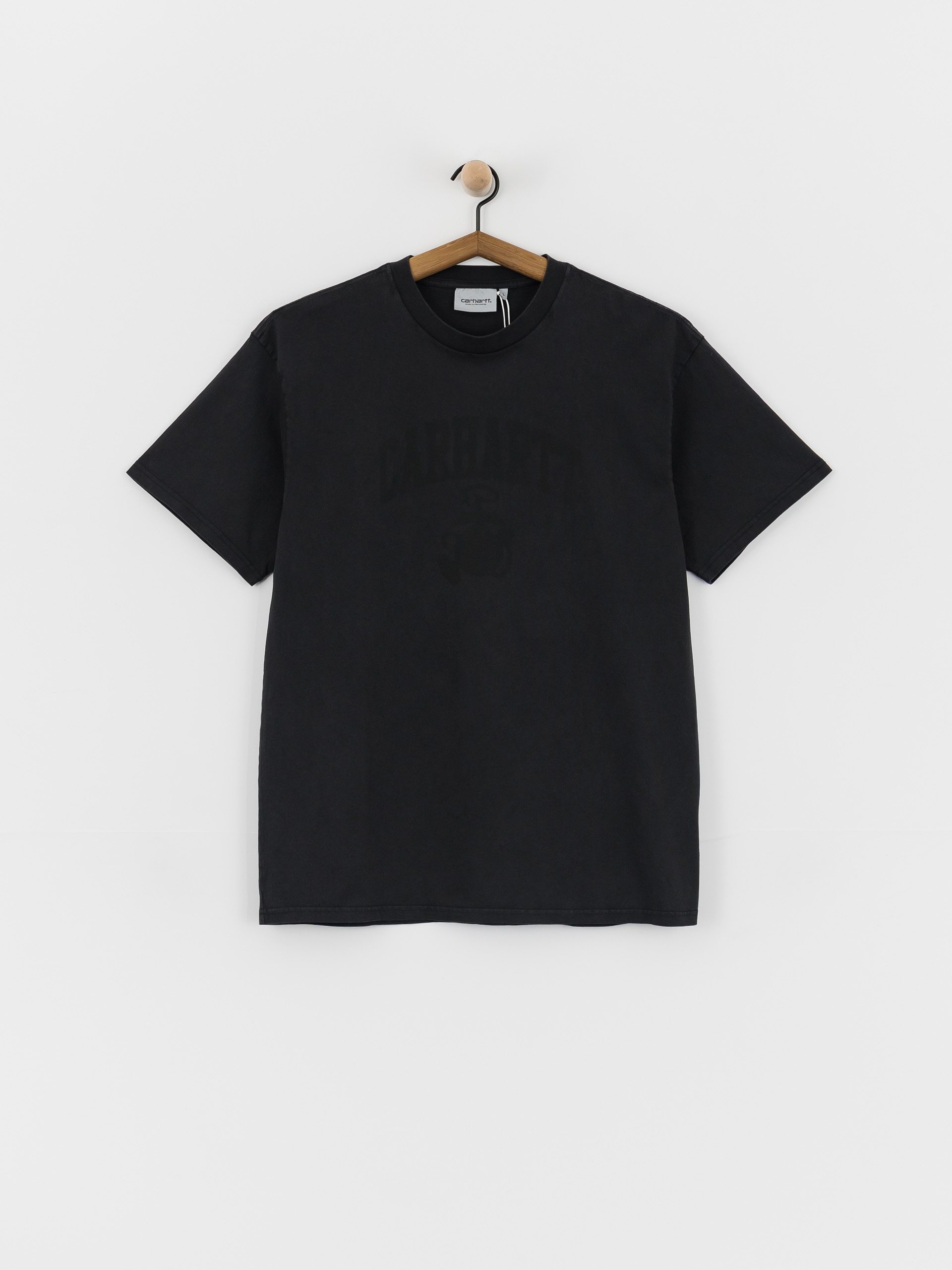 Carhartt WIP T-Shirt Faded Pond Corps (black)