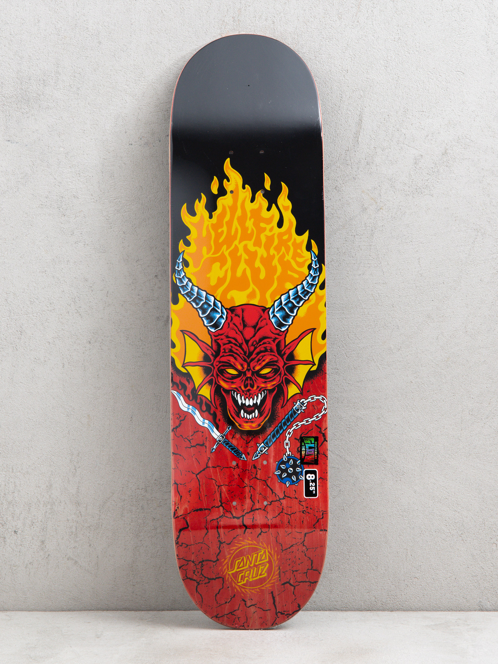 Santa Cruz Deck X Stranger Things Hellfire Club