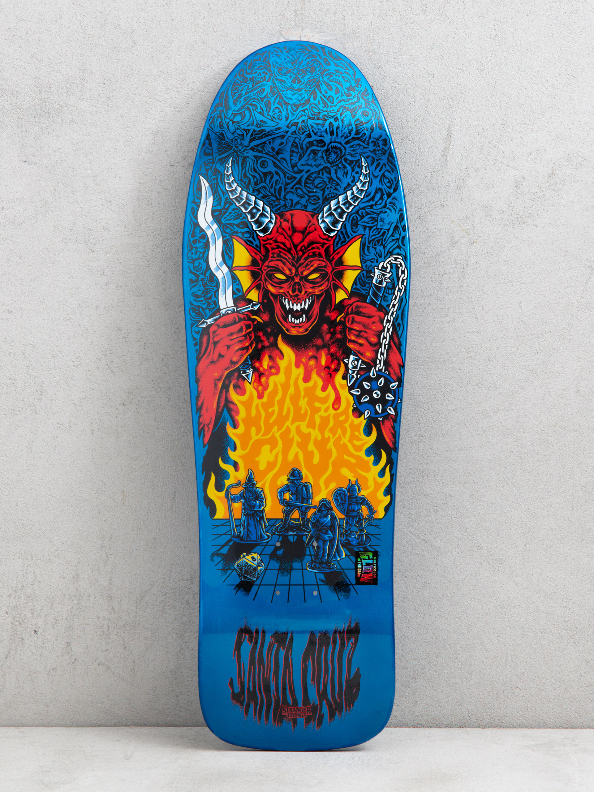 Santa Cruz Deck X Stranger Things Vecna