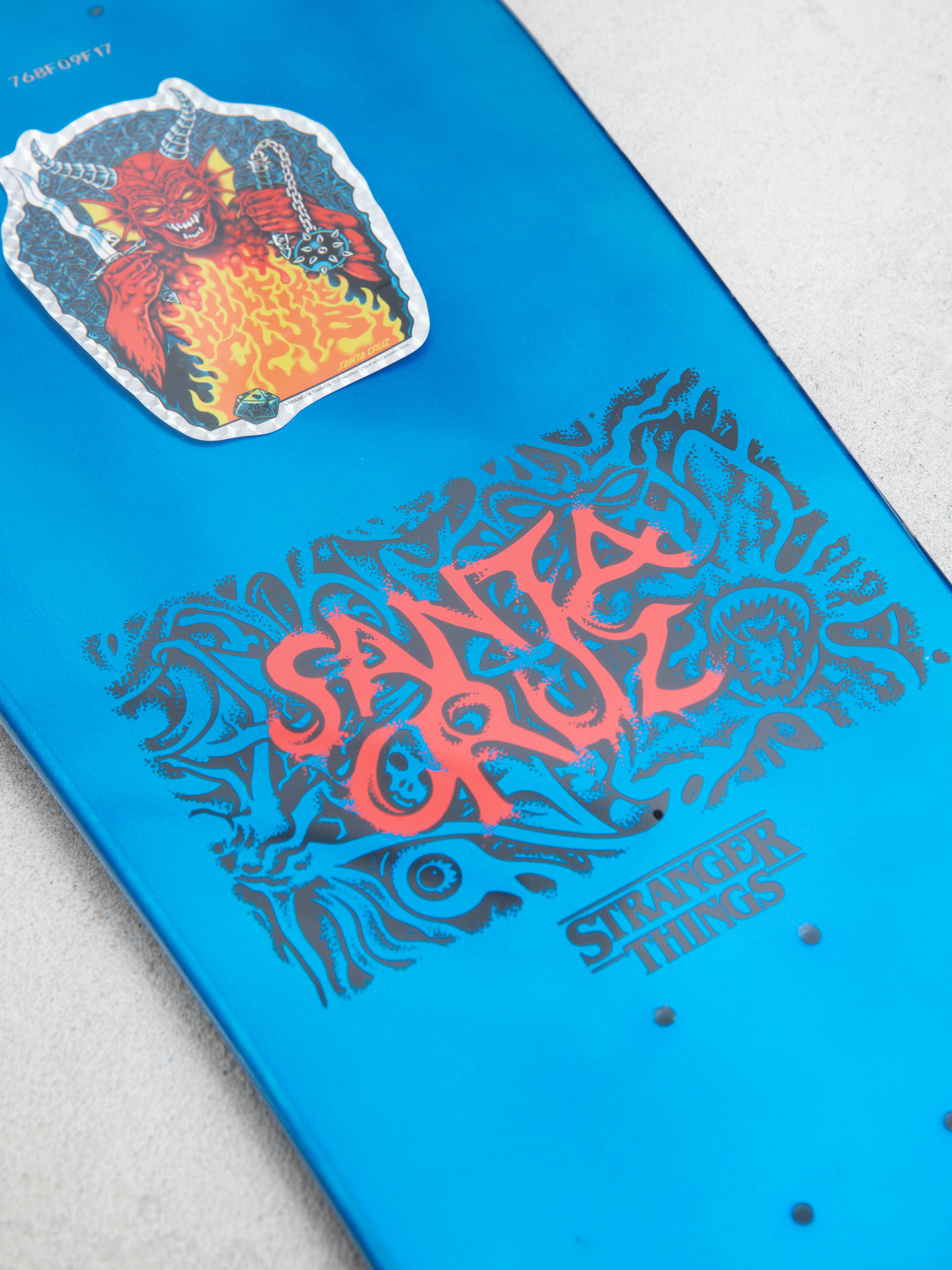 Santa Cruz Deck X Stranger Things Knox Hellfire Pit