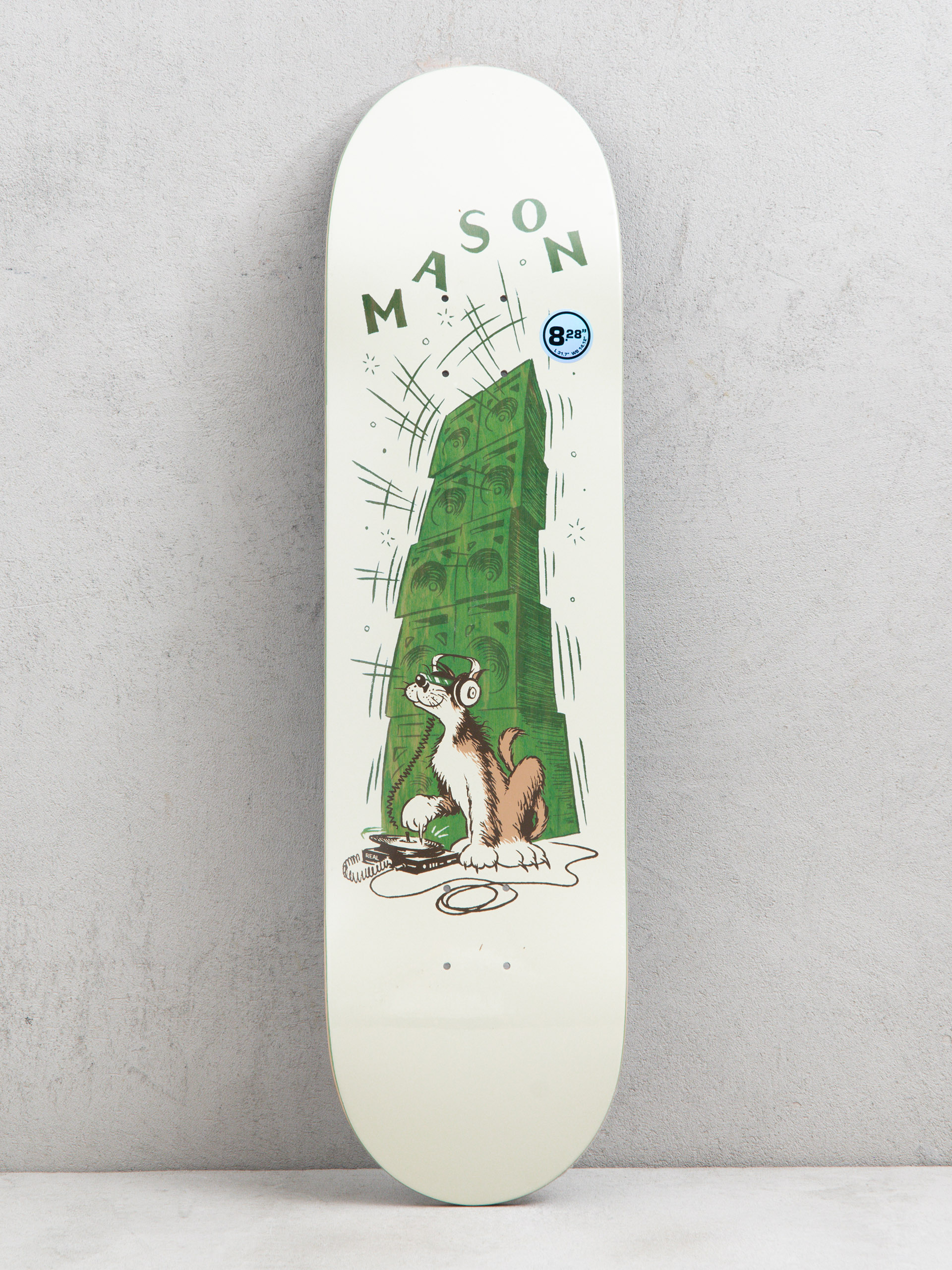 Real Deck Mason Record Scratch (cream)