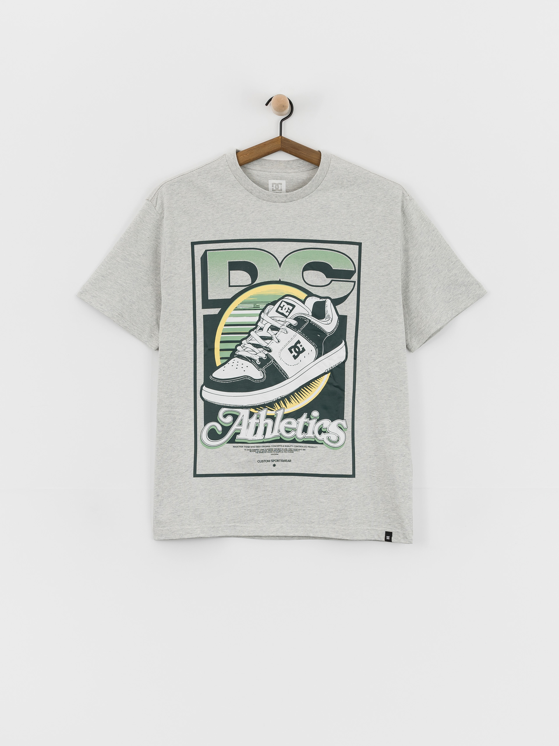 DC Manteca Tribute T-Shirt (light heather grey)