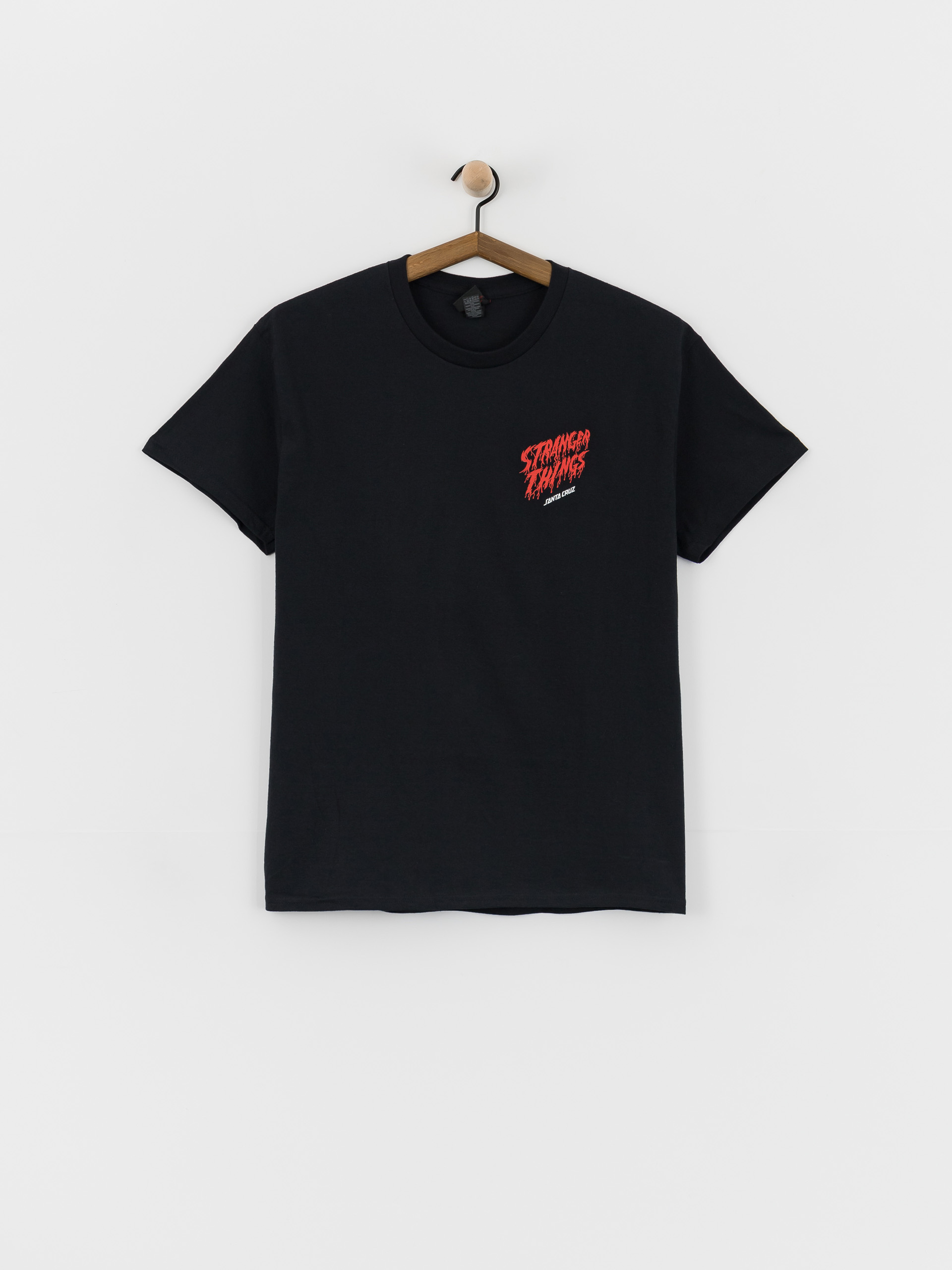 Santa Cruz X Stranger Things Eddie Slasher T-Shirt (black)