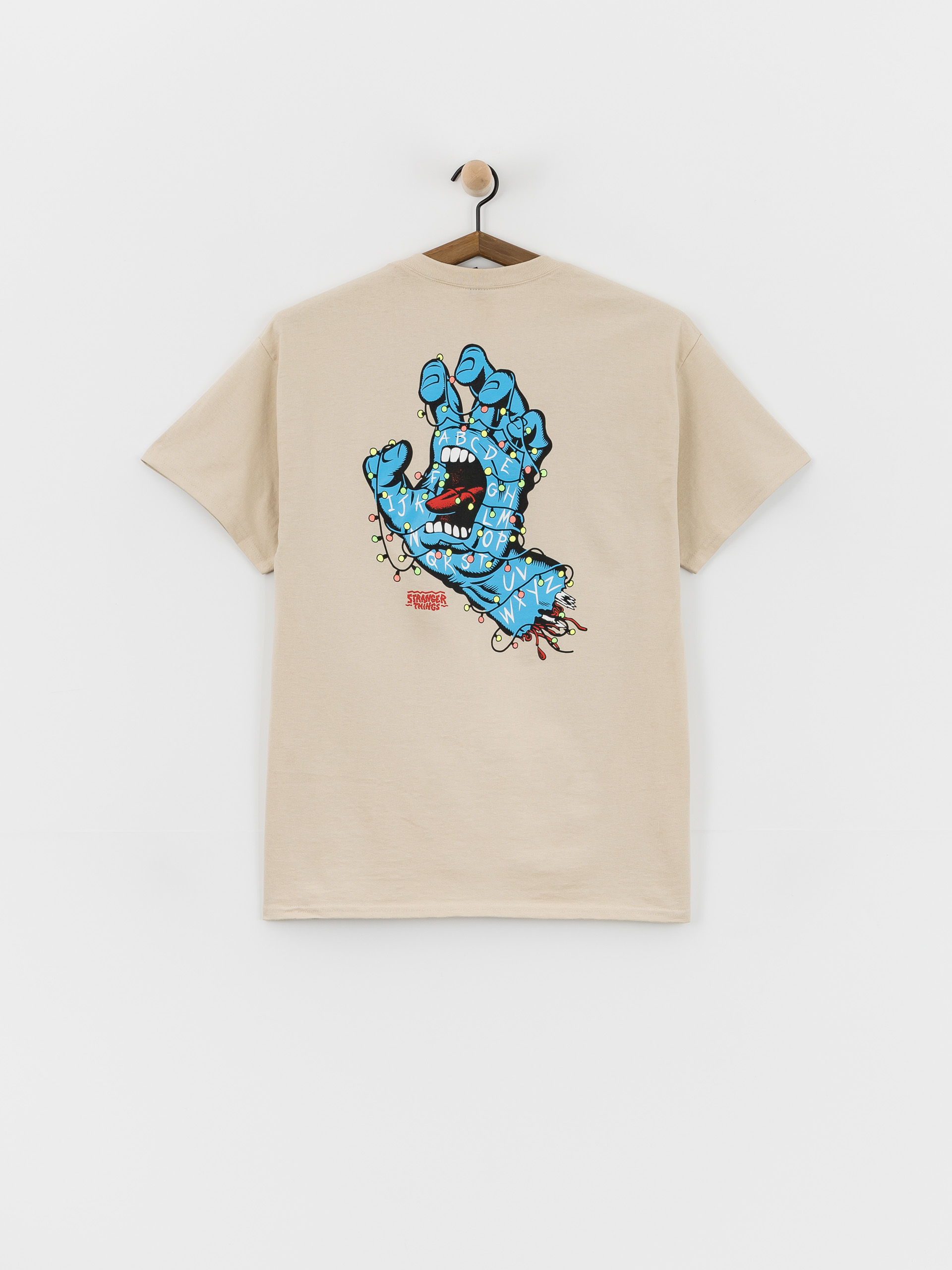 Santa Cruz X Stranger Things Screaming Lights T-Shirt