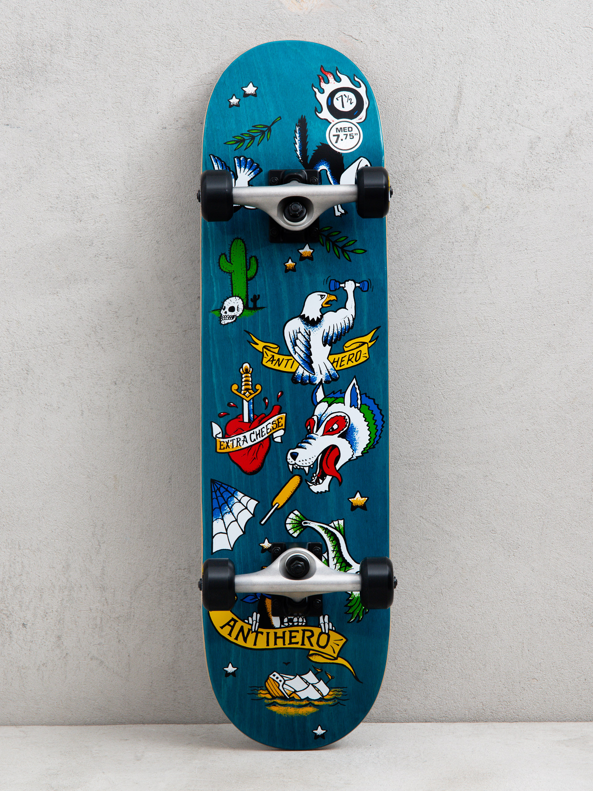 Antihero No Regerts Skateboard