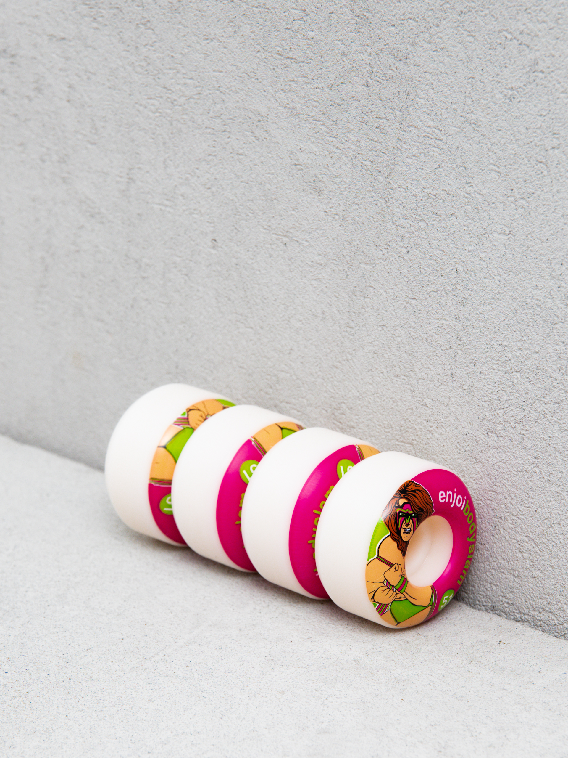 Enjoi Bodyslam Wheels (pink/green)