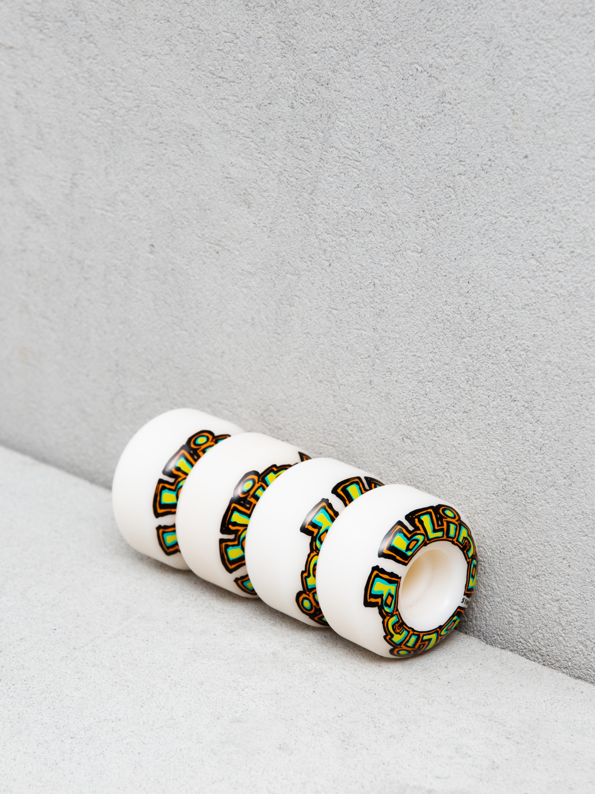 Blind Og Wrap Wheels (orange/teal)