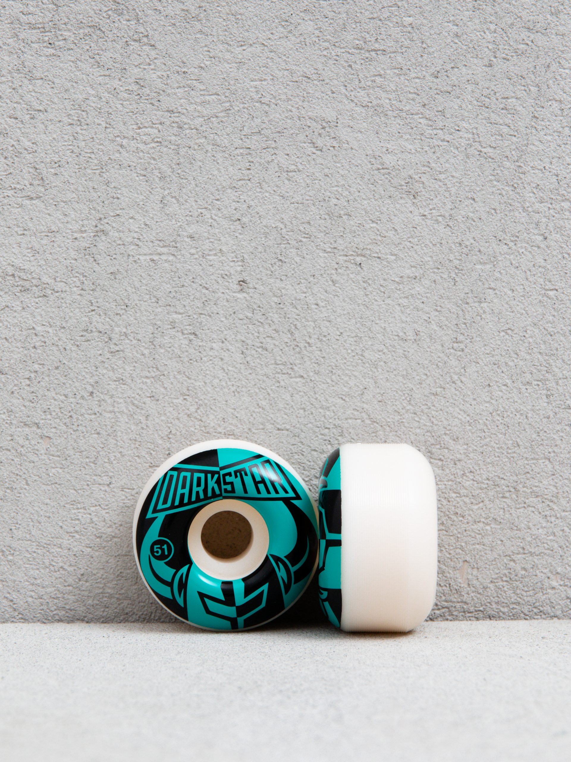 Darkstar Divide Wheels (black/aqua)