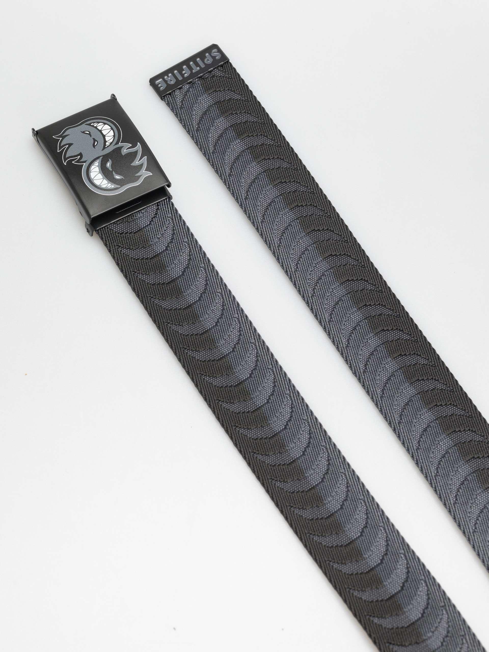 Spitfire Eternal Crescent Jacquard Belt - black, grey (charcoal/black)