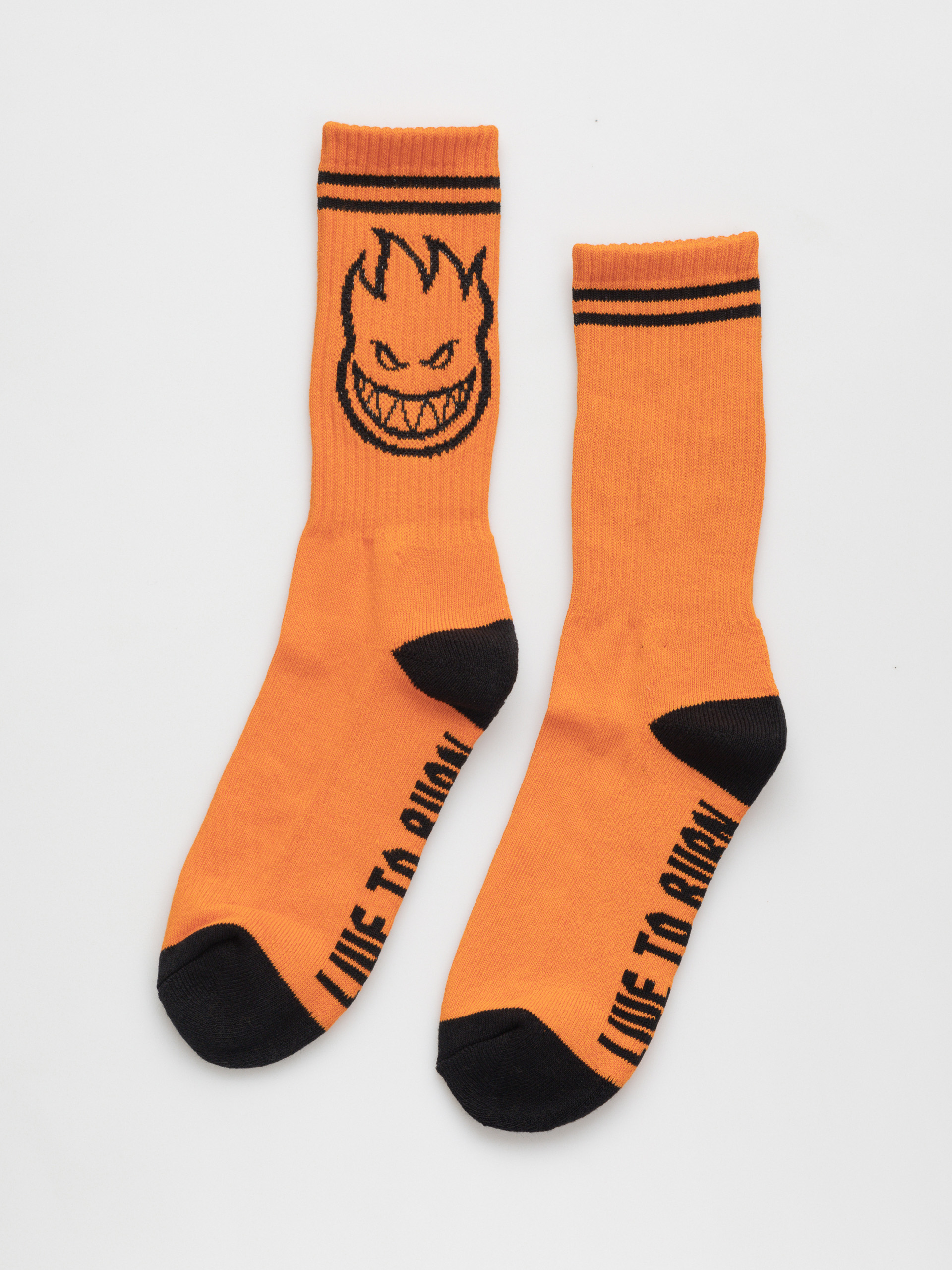 Spitfire Bighead Socks (orange/black)