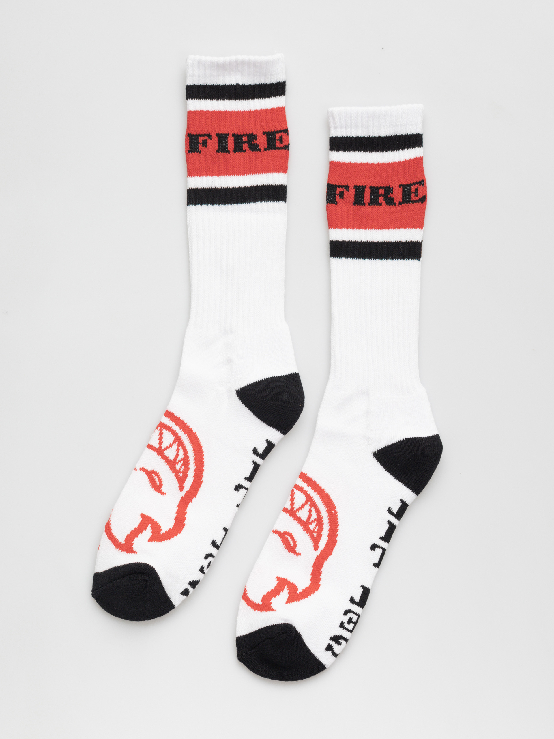 Spitfire Classic '87 Bighead Socken (white/black/red)