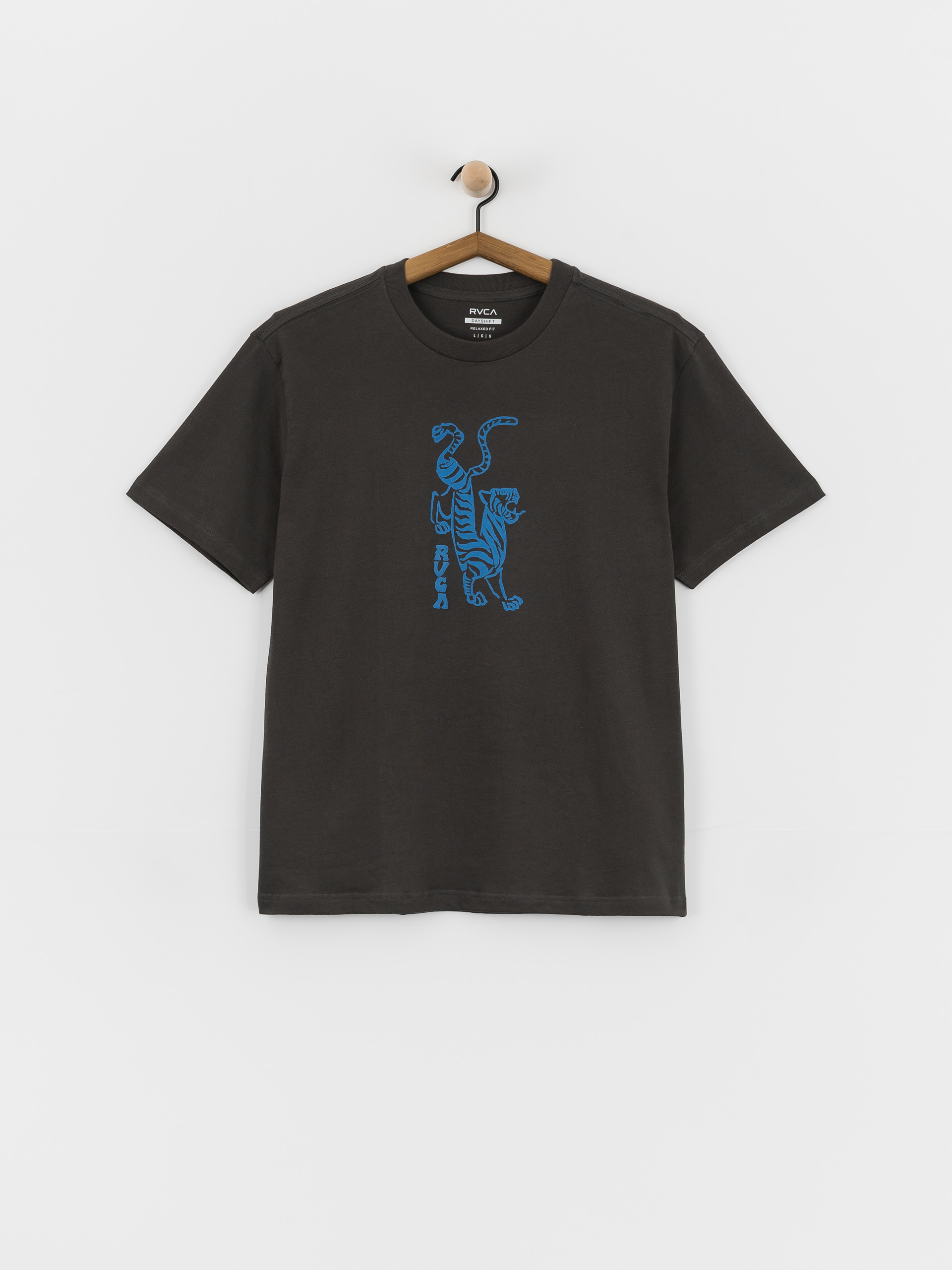 RVCA Balance Tiger T-Shirt (pirate black)