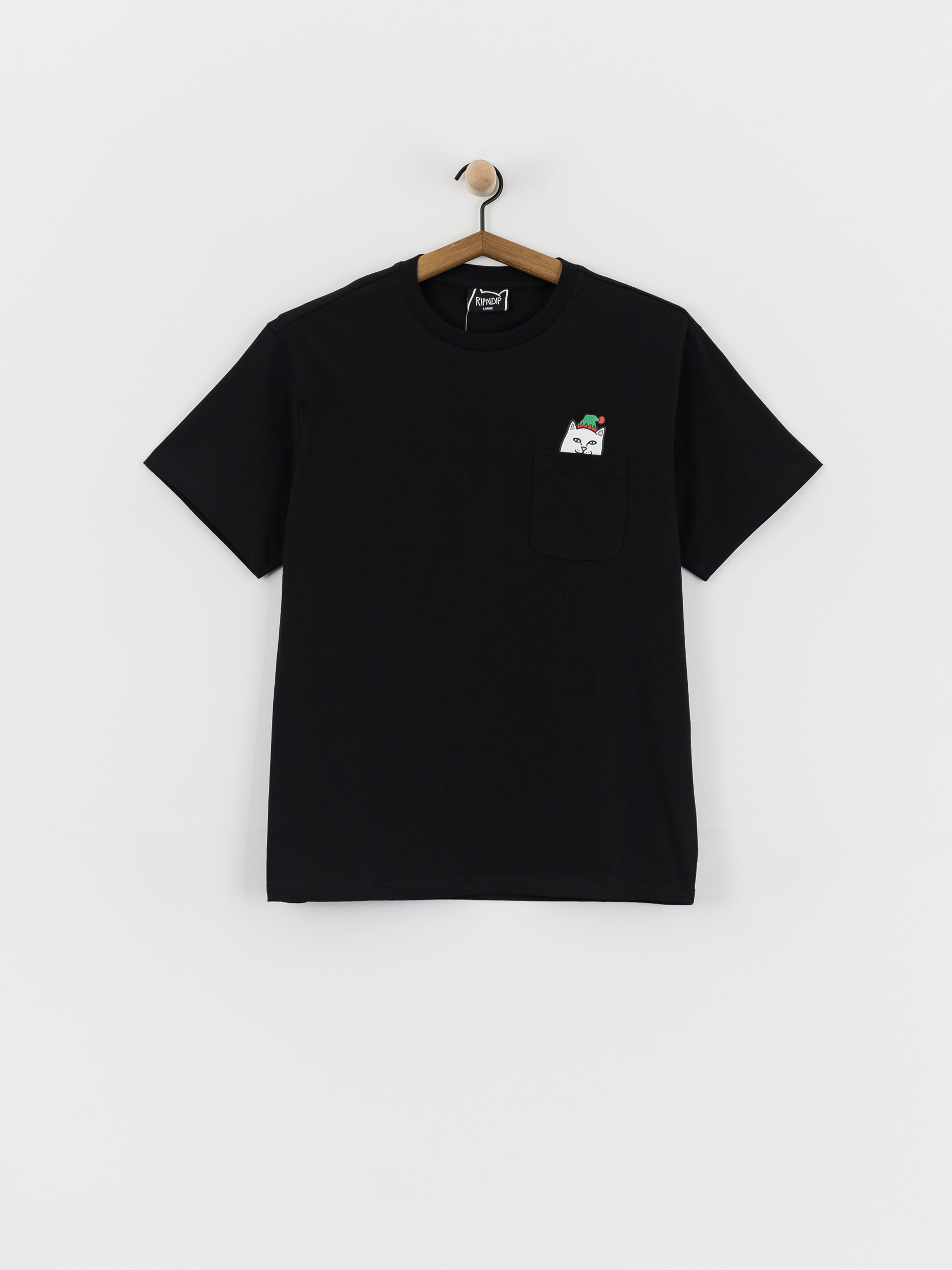 RipNDip Nermal Elf Pocket T-Shirt (black)