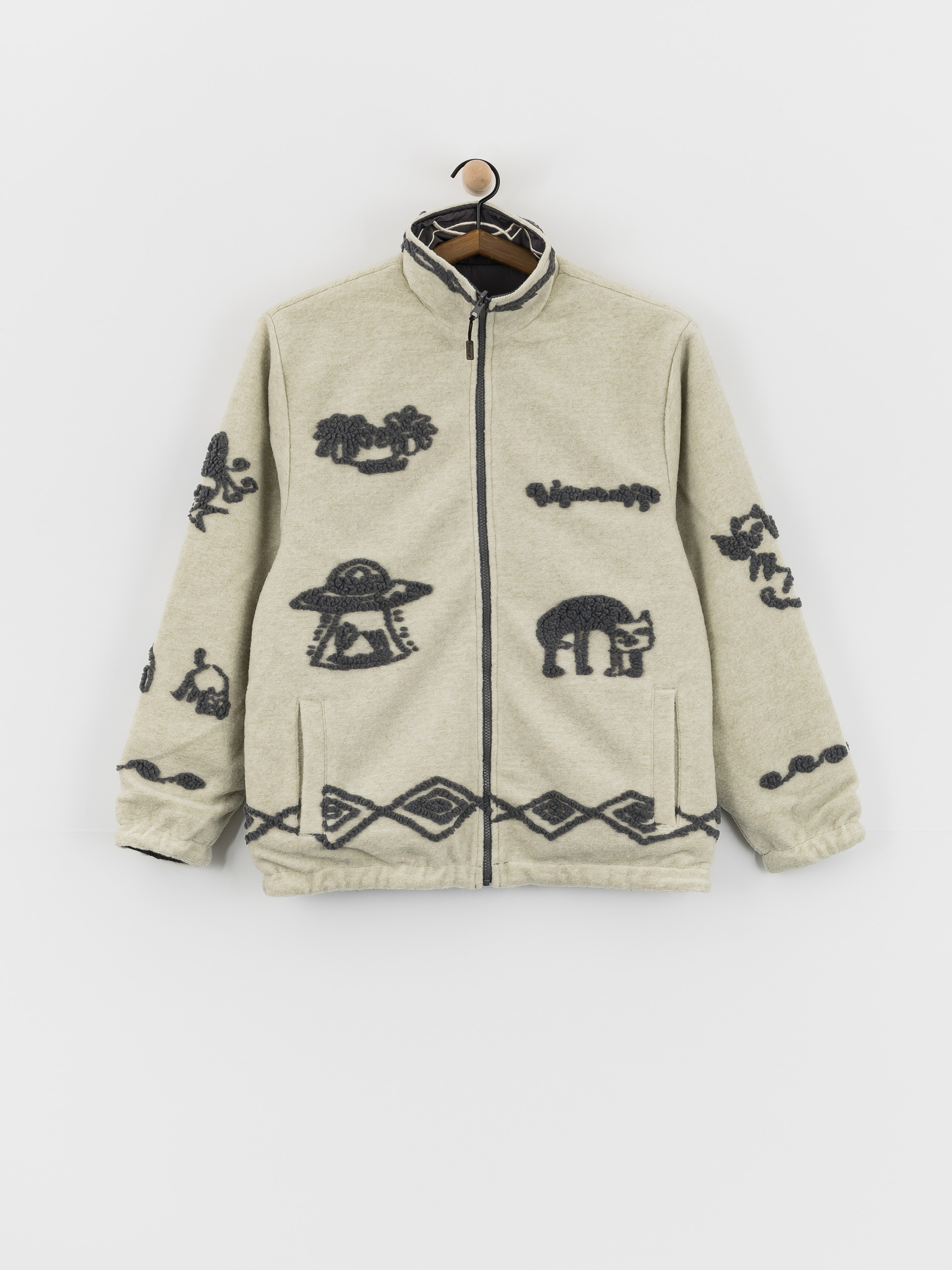 RipNDip Blonded Reversible Jacke (black)