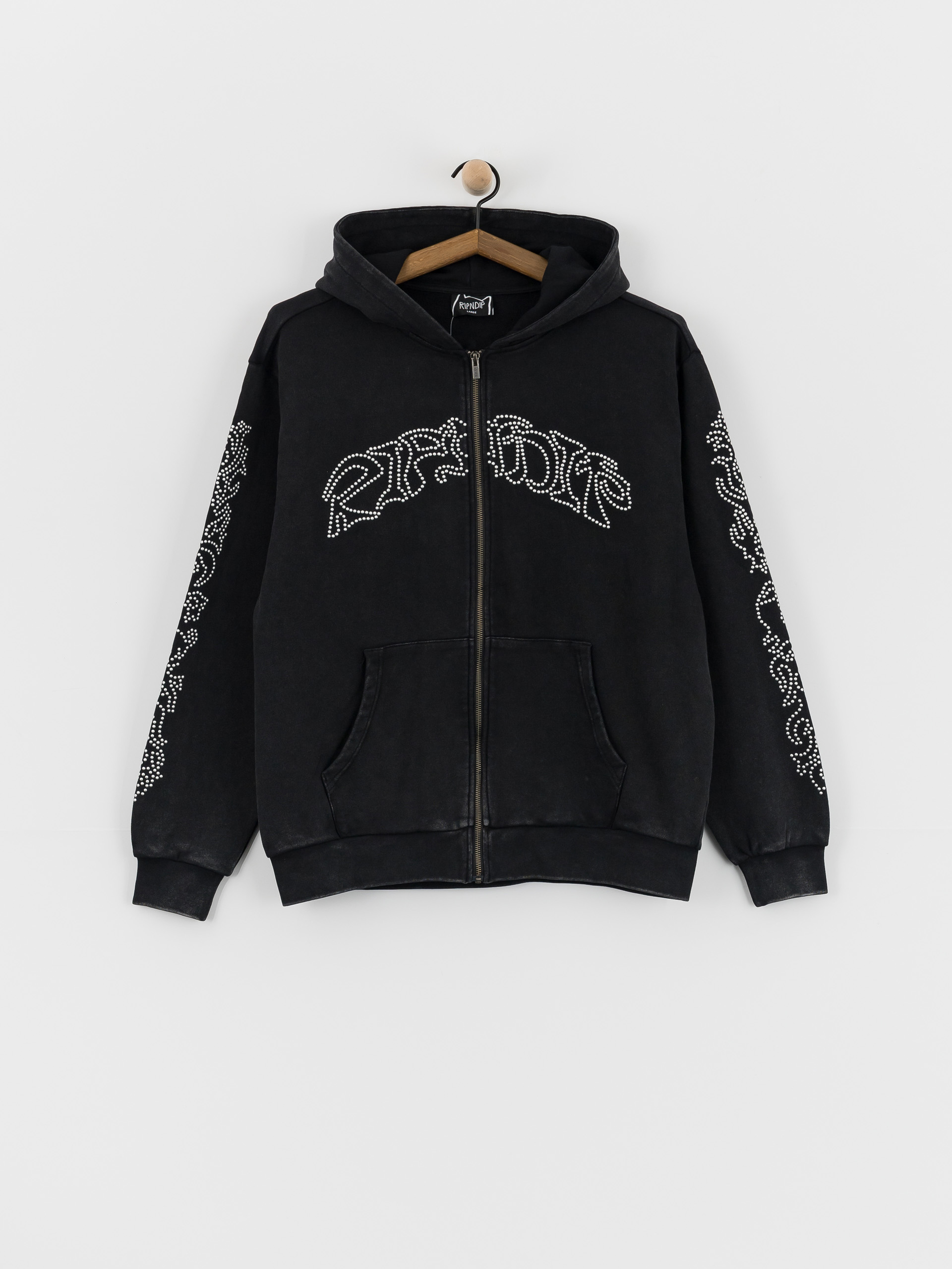 RipNDip Pretty Flacko Zip HD Hoodie (black/charcoal)