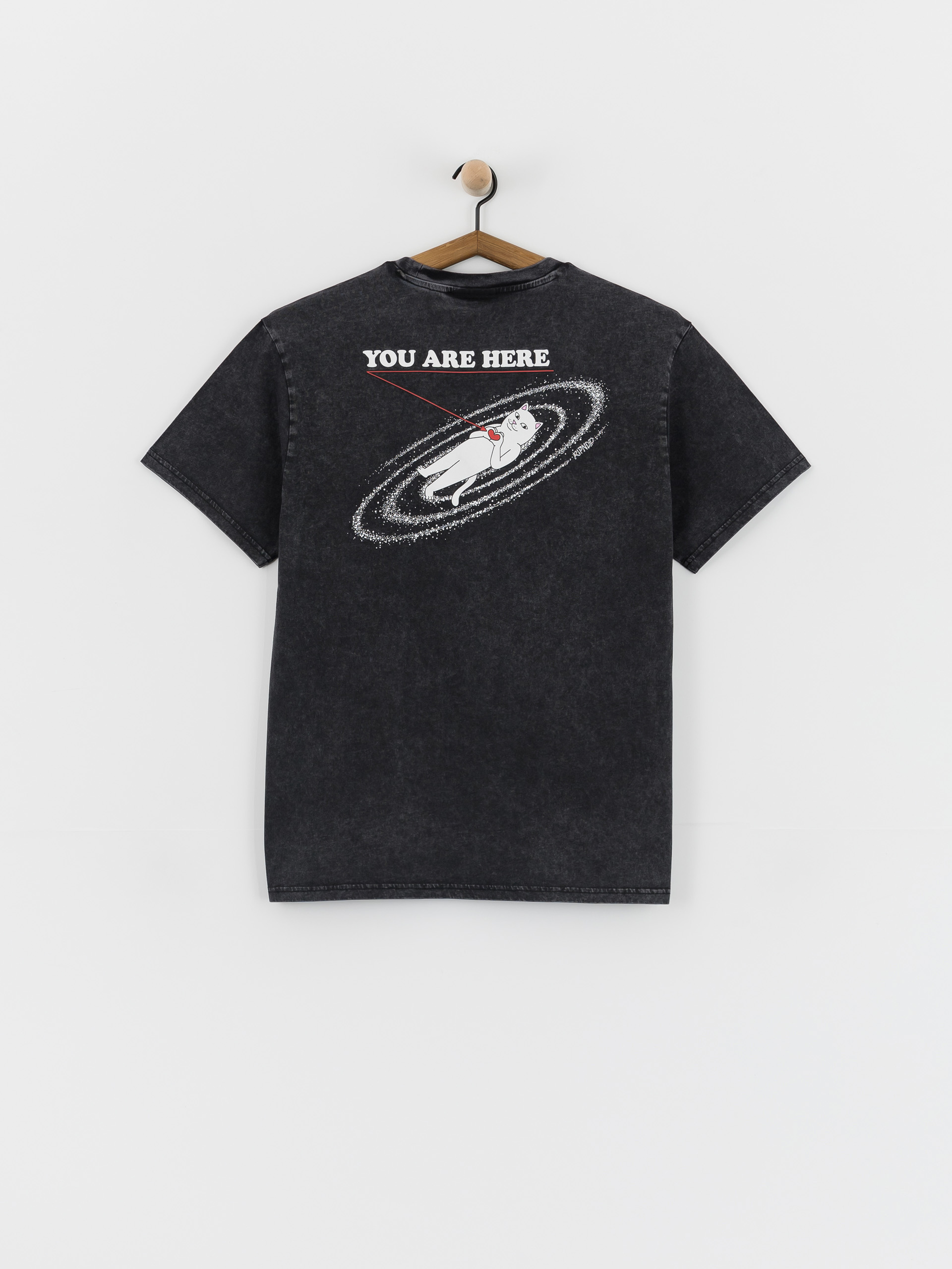 RipNDip You Are Here T-Shirt (black)
