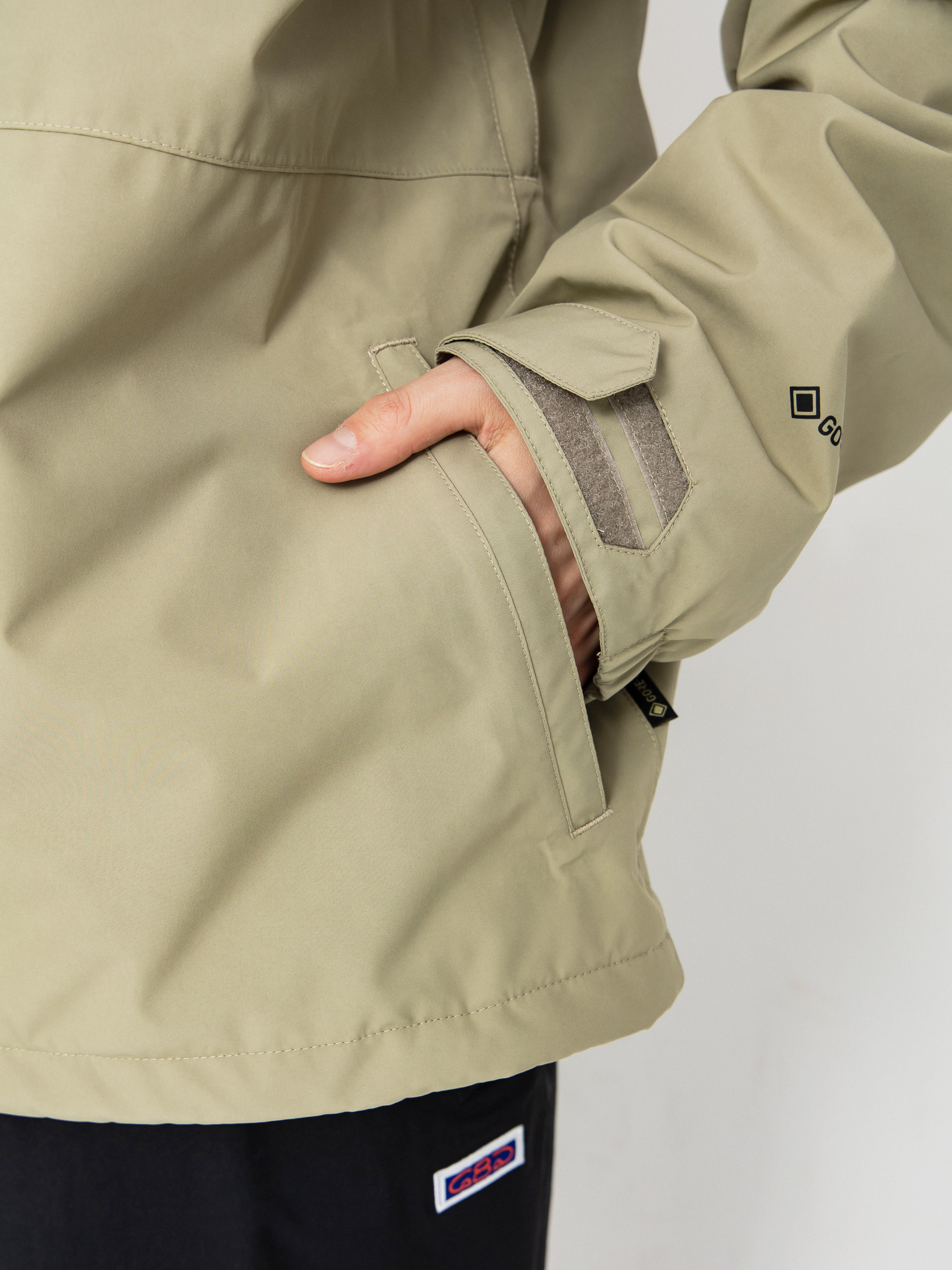 Mens Volcom Snowboard jacket Dua Ins Gore Tex (moss green)