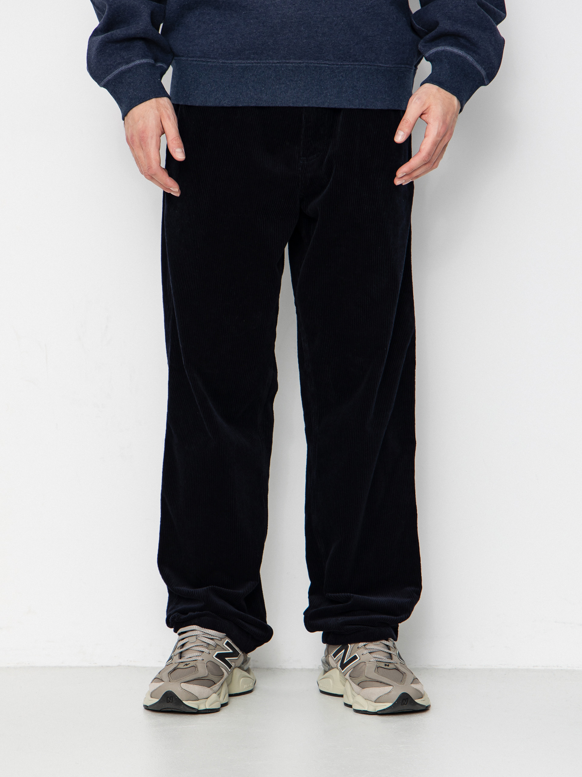 Carhartt WIP Orlean Pants - navy blue (orlean stripe/blue/white)