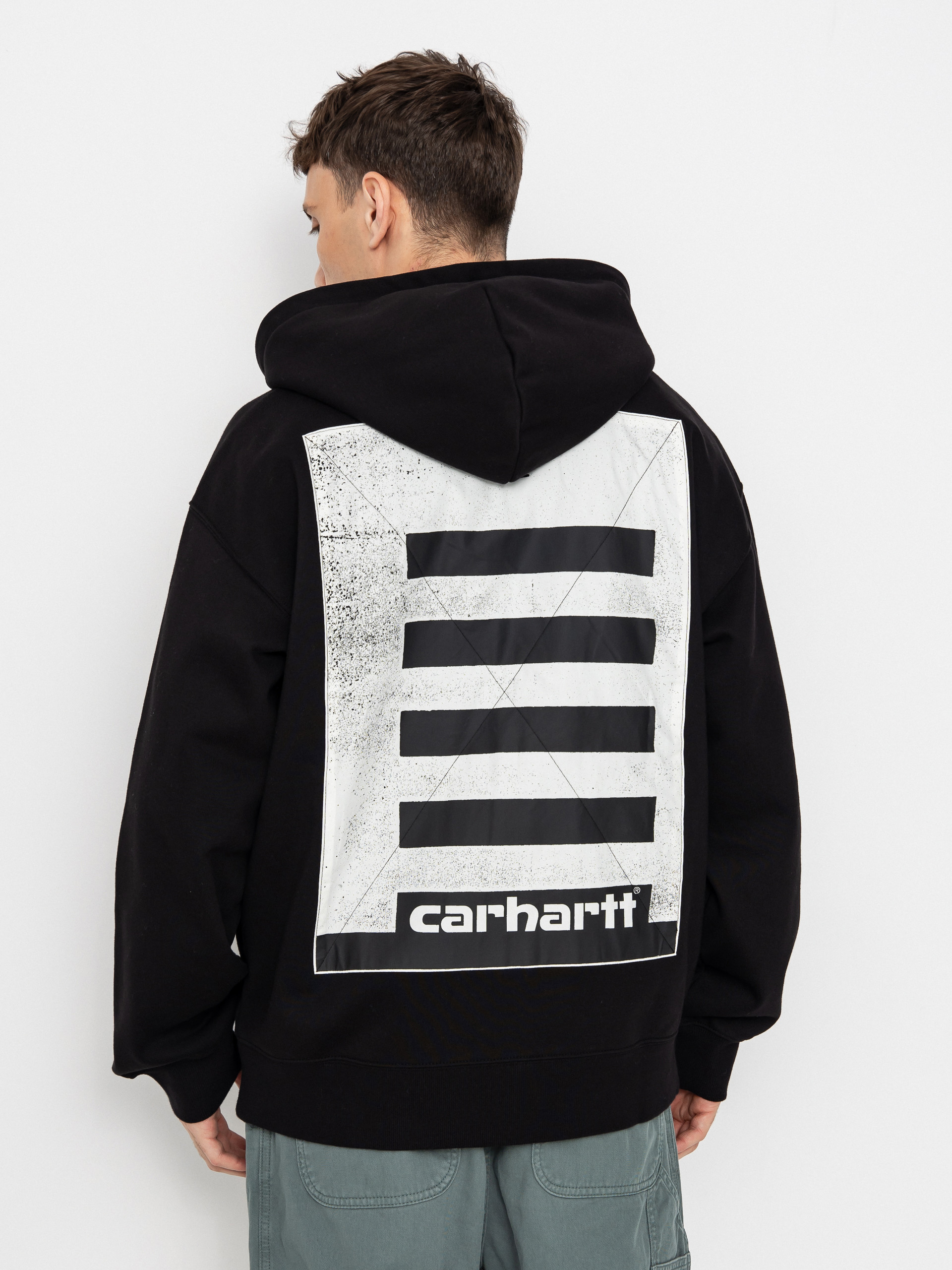 Carhartt WIP Hoodie Archive Lines ZHD - black (black)